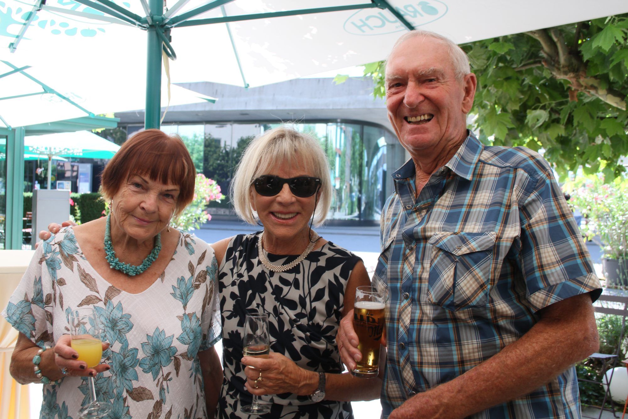 Hansi Grabher, Lisi Tschernig, Arthur Grabher.
