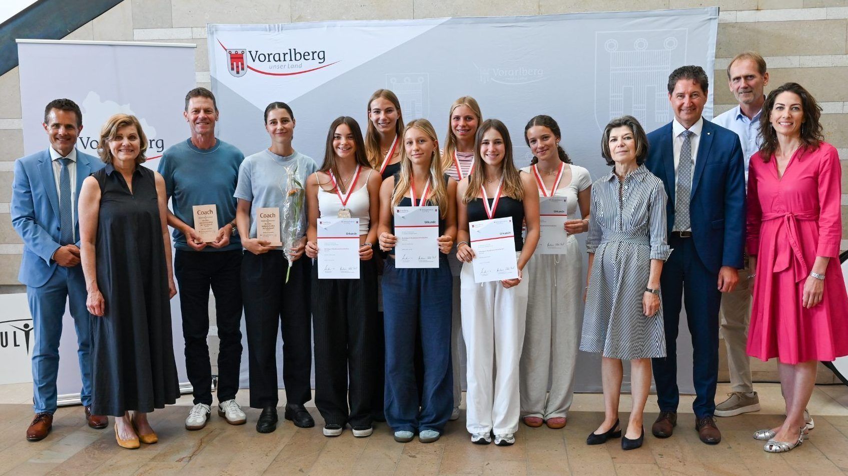 Die Verleihung im Landhaus ist für viele die Krönung ihres sportlichen Einsatzes während des vergangenen Schuljahres.