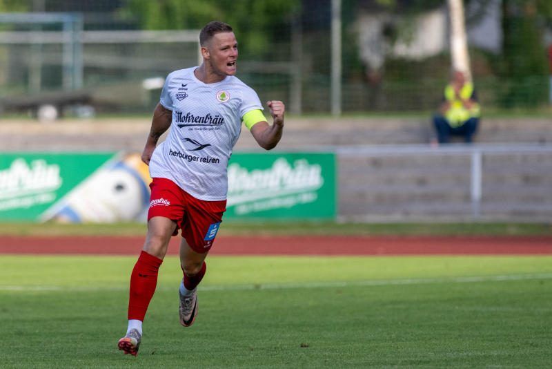 Tamas Herbaly will für Dornbirn wieder treffen. GEPA/Oliver Lerch