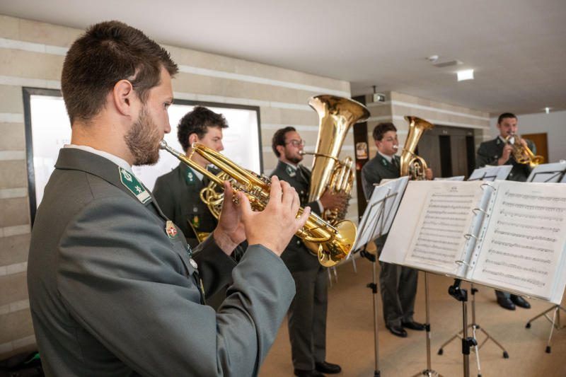 Ensemble der Militärmusik Vorarlberg musizierte meisterlich.