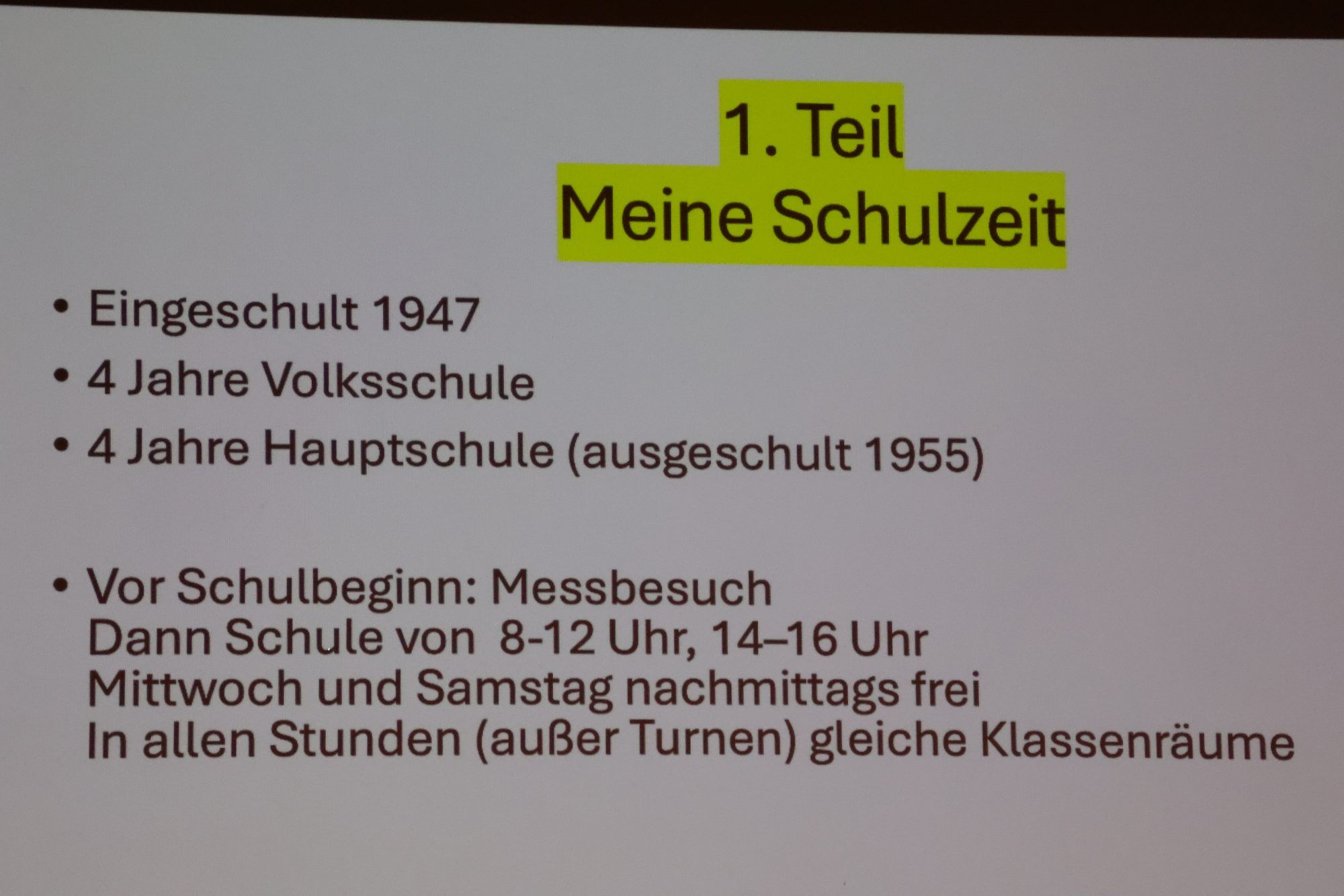 250 Jahre eindrucksvolle Schulgeschichte