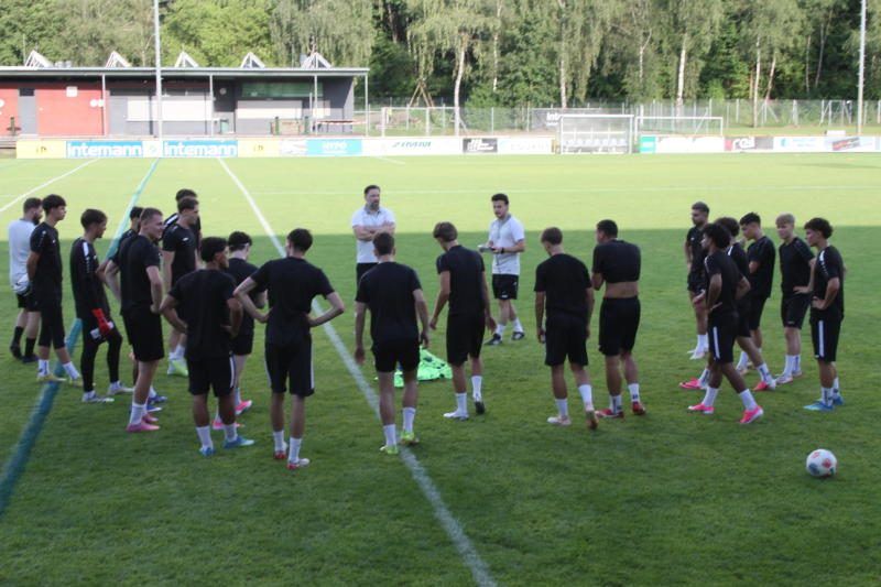 Neue Mannschaft in Lauterach. VN-TK