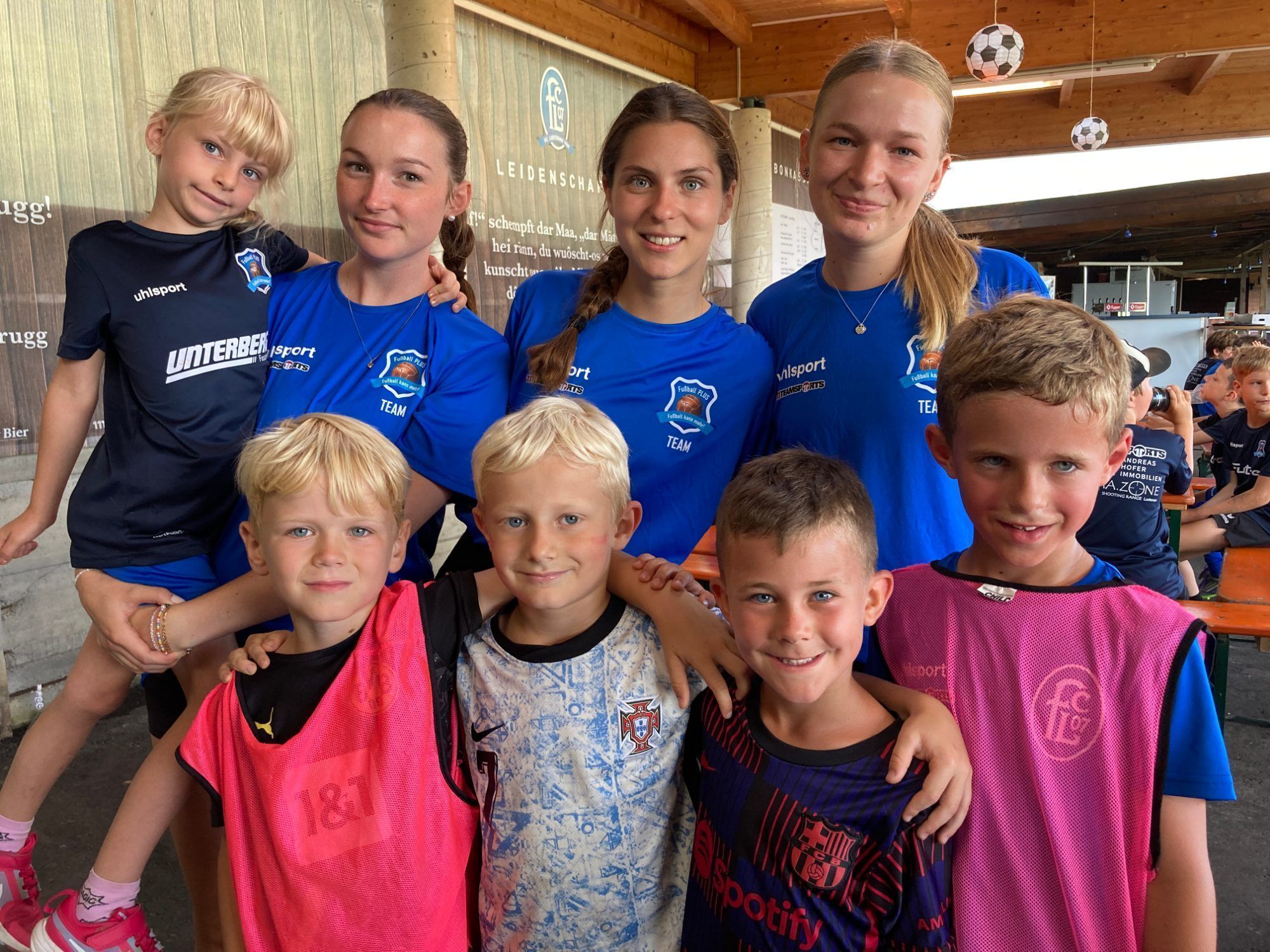 Michal Muxel, Franziska Dreher und Vivienne König (v.li.) helfen seit vielen Jahren im Camp mit und waren auch heuer mit viel Engagement im Einsatz.