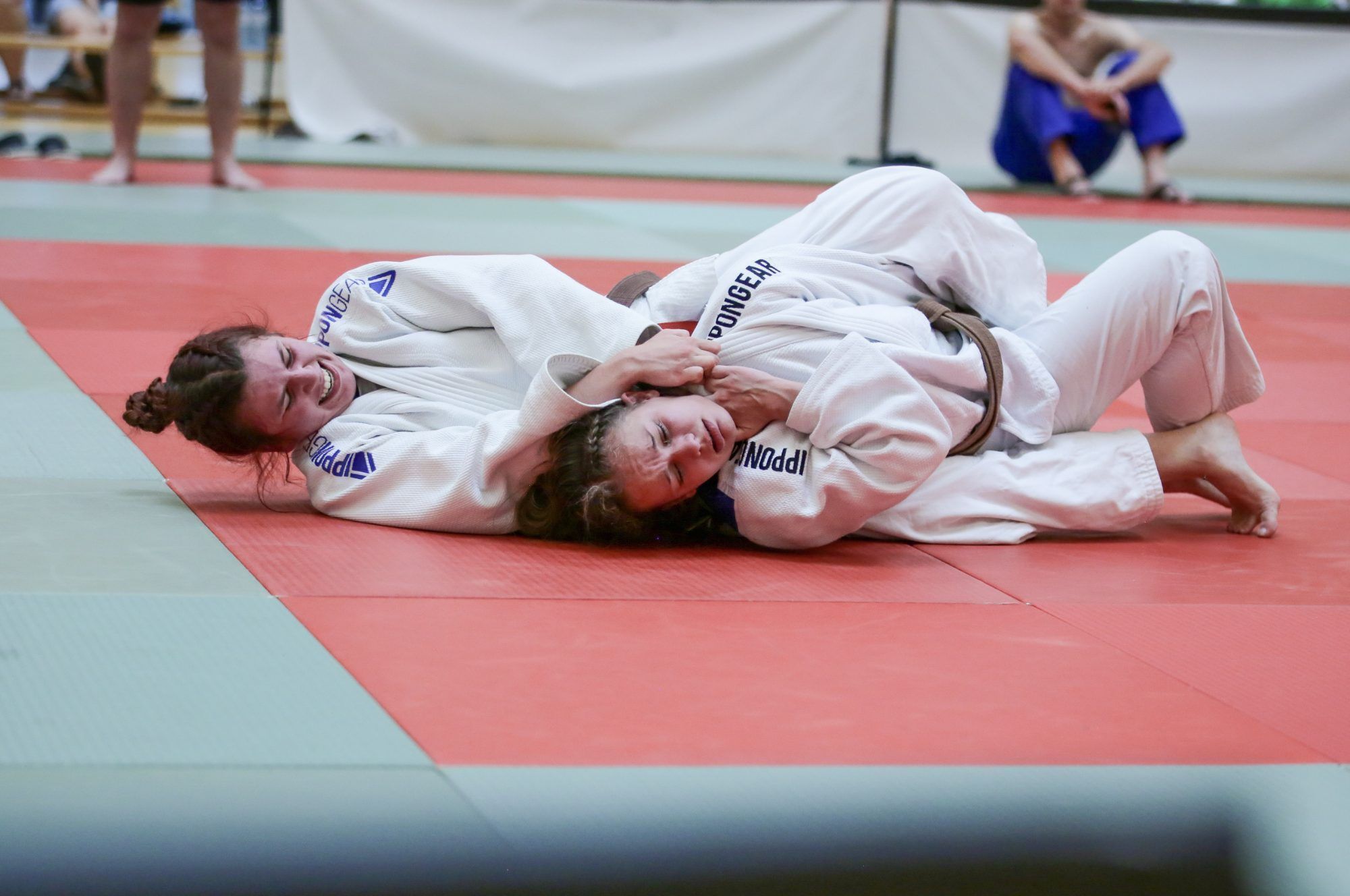 Die Judokas gaben alles und zeigten spannende Kämpfe.