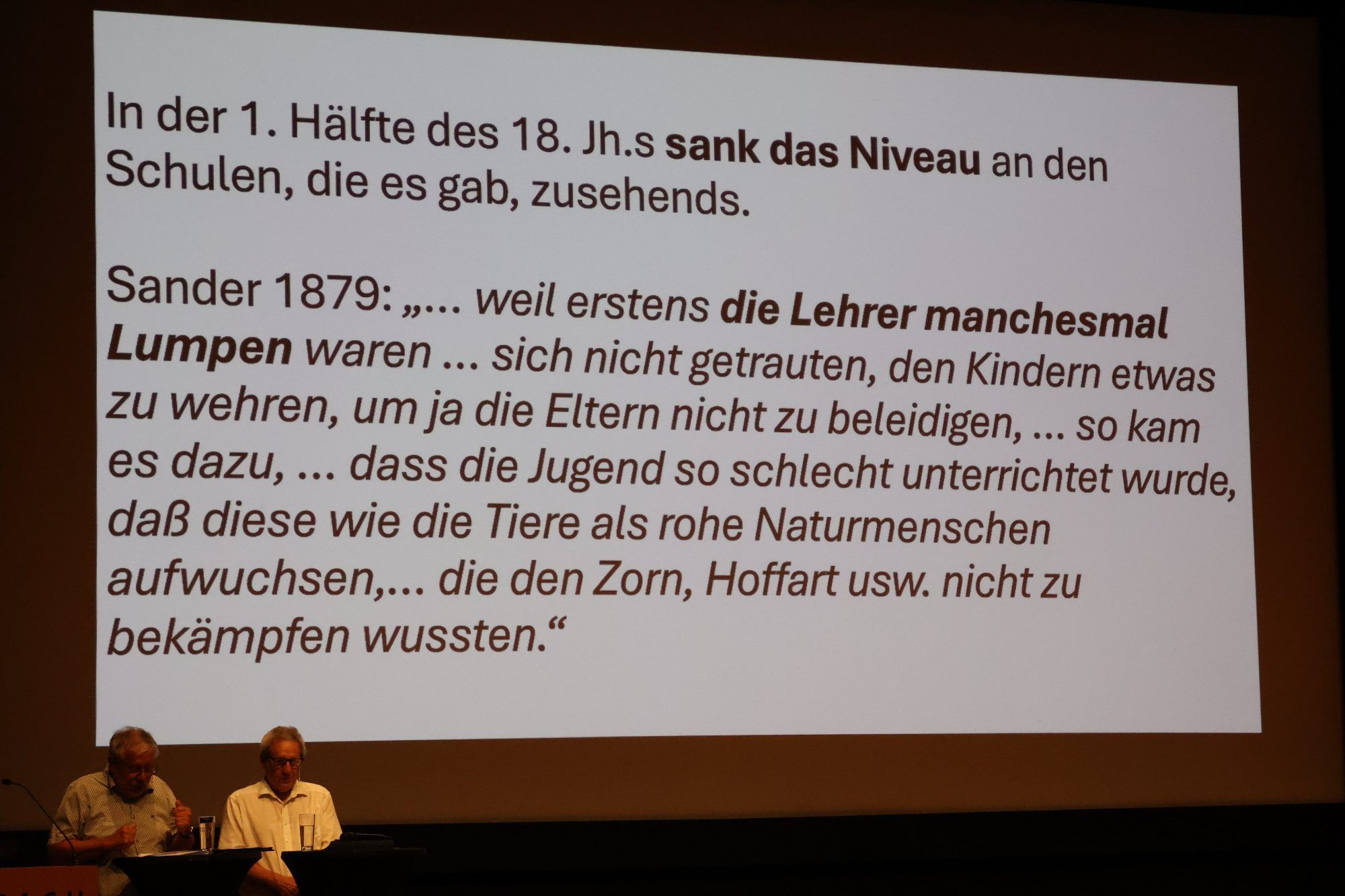 250 Jahre eindrucksvolle Schulgeschichte