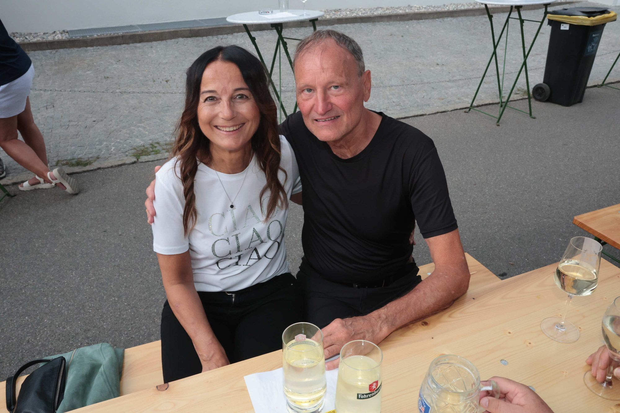 Irene Willam und Heinrich Zech.