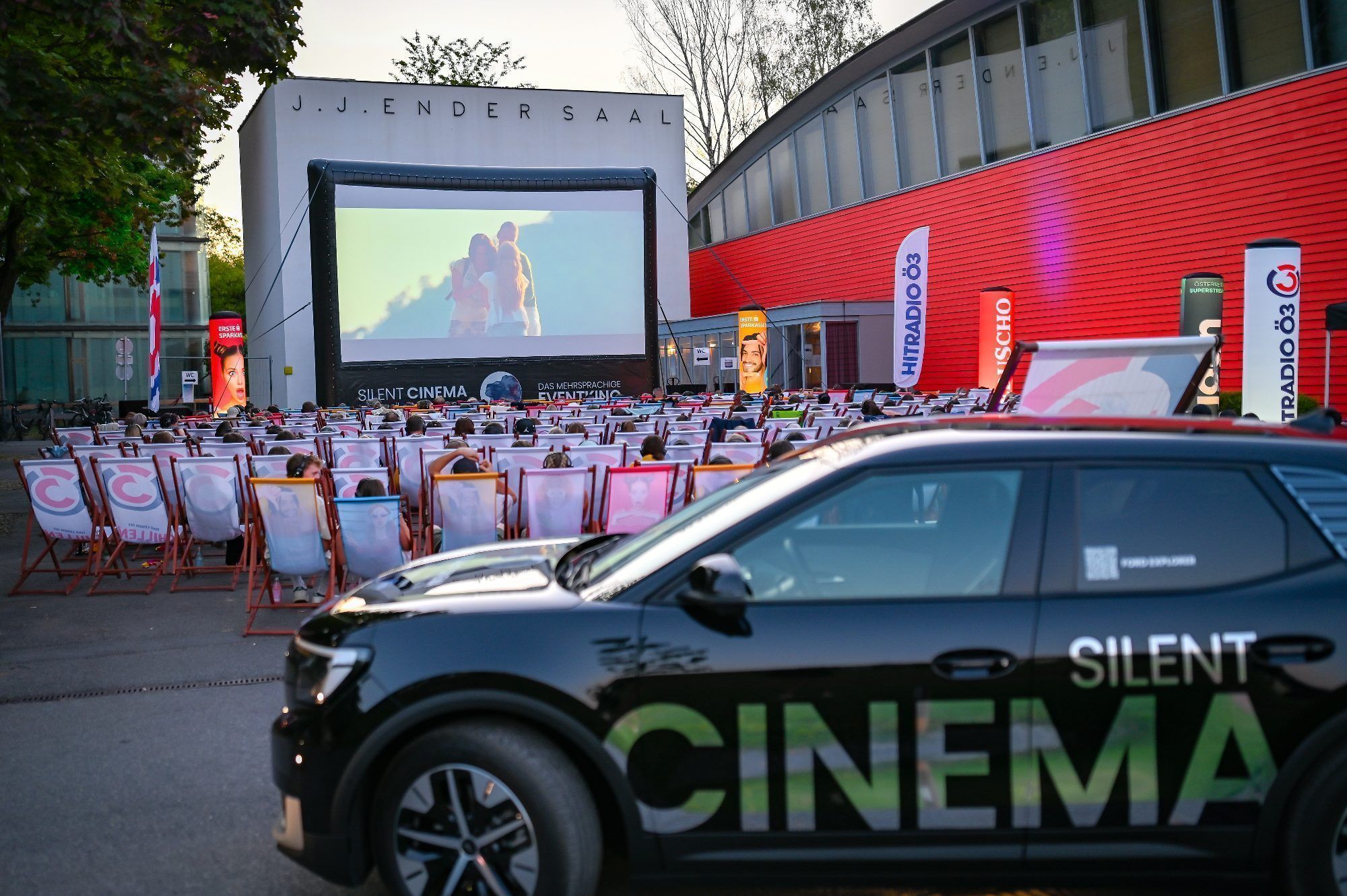 Freiluftkino sorgte in Mäder für beste Sommerstimmung