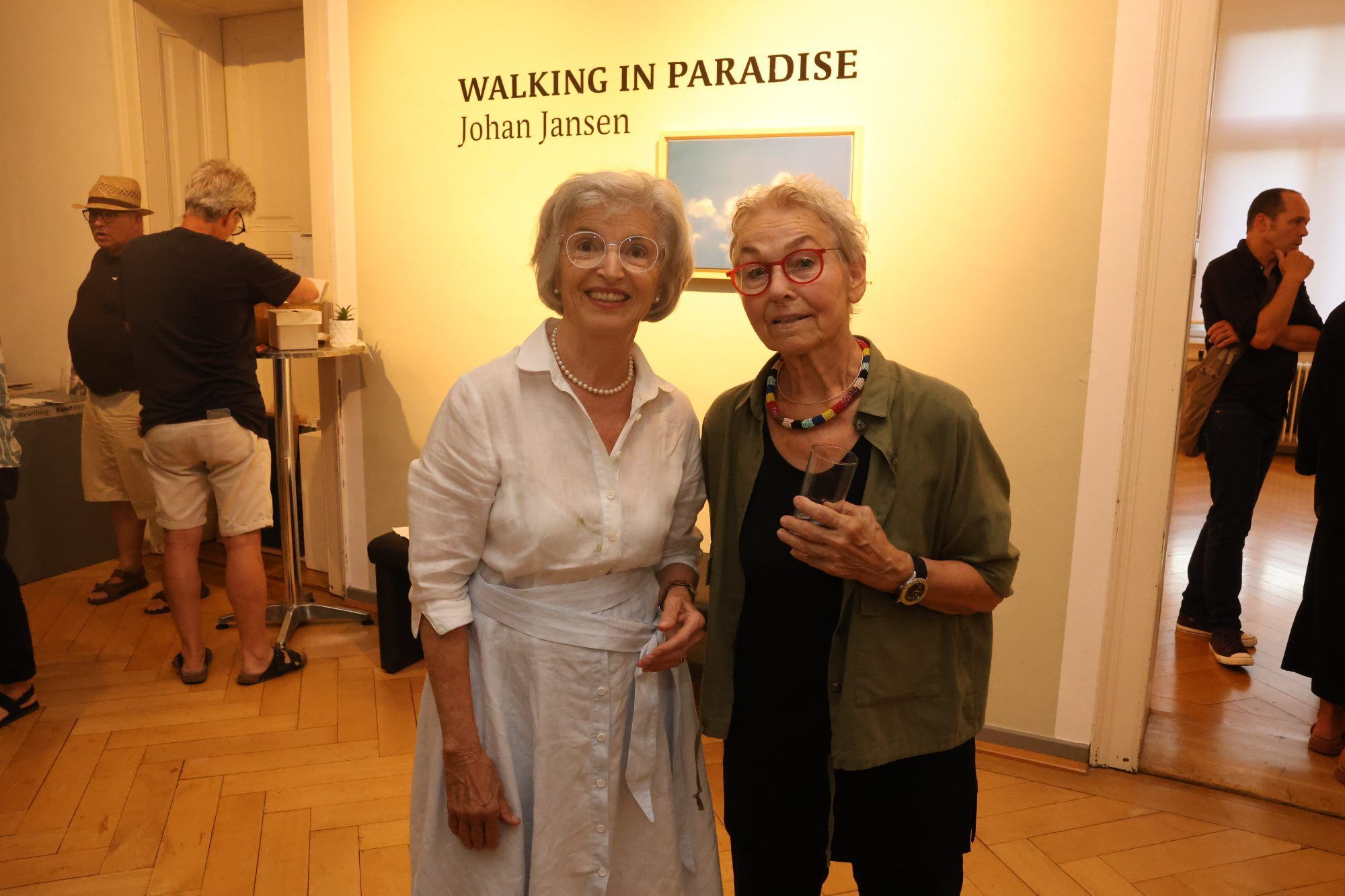 Elfriede Plangg und Renate Ludescher-Krapez.