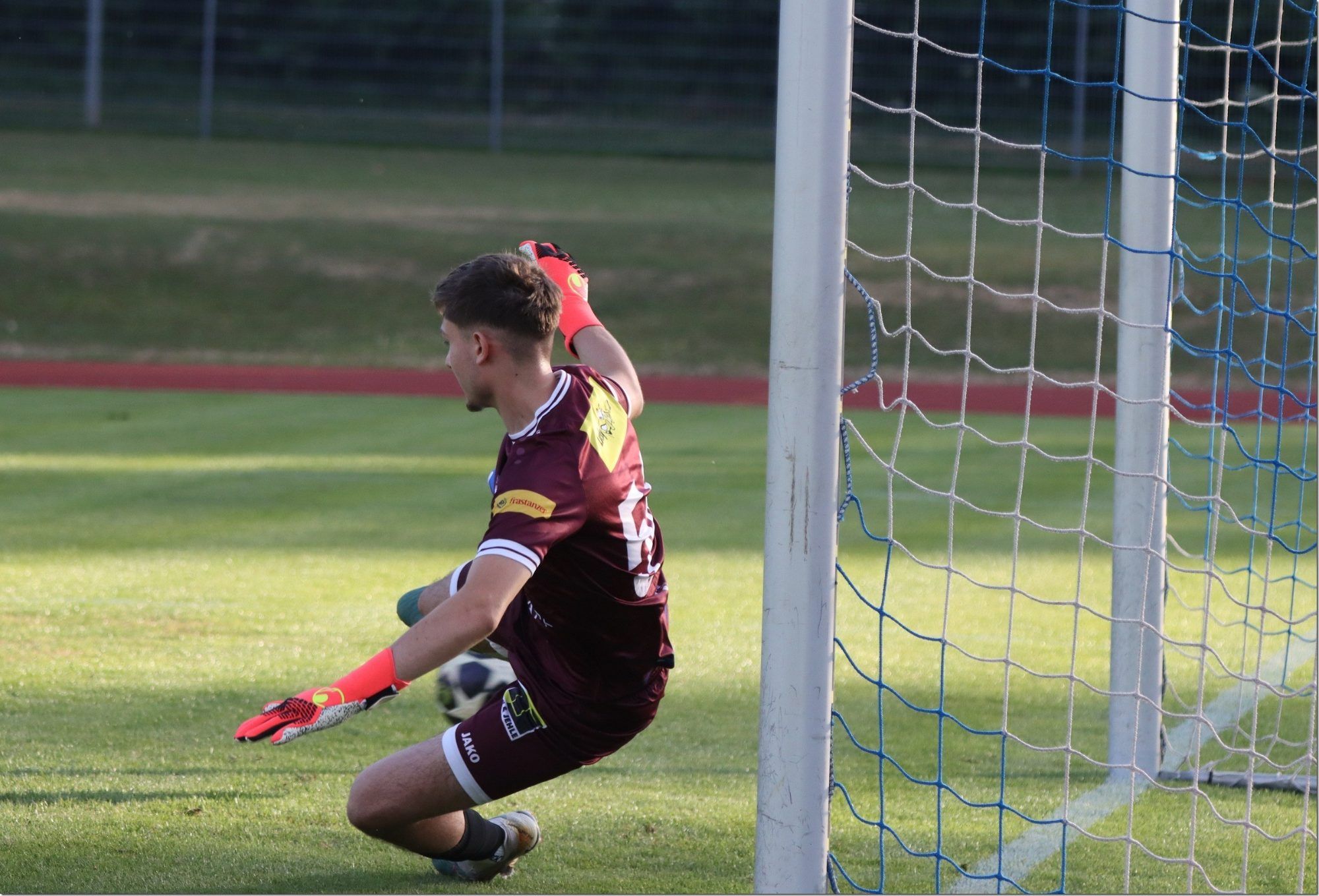 Feldkirch Goalie Tim Topal spielte 2. Halbzeit.