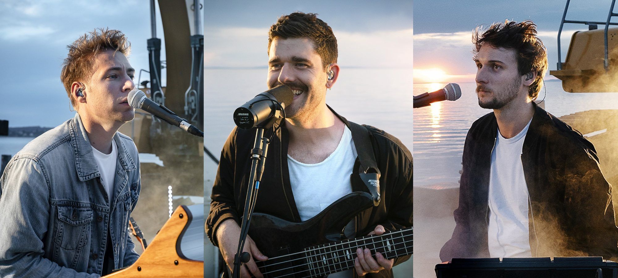 Da(niel Fleps), Ba(stian Berchtold) und Do(minik Geyr) – v. l. – werden am Freitag in Egg mit Verstärkung aufspielen.