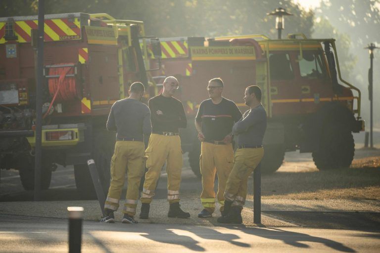 FRANCE-ENVIRONMENT-CLIMATE-WEATHER-WILDFIRE