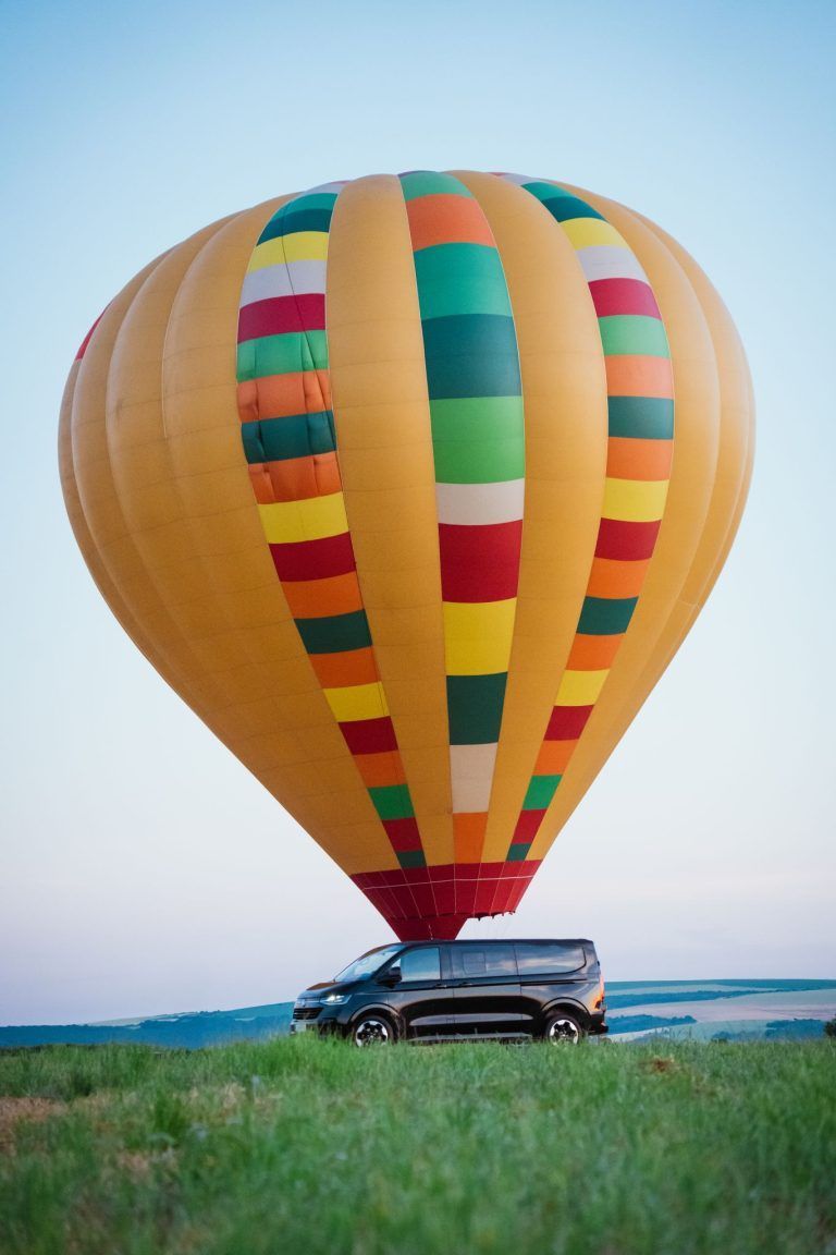 Ballon-Stunt