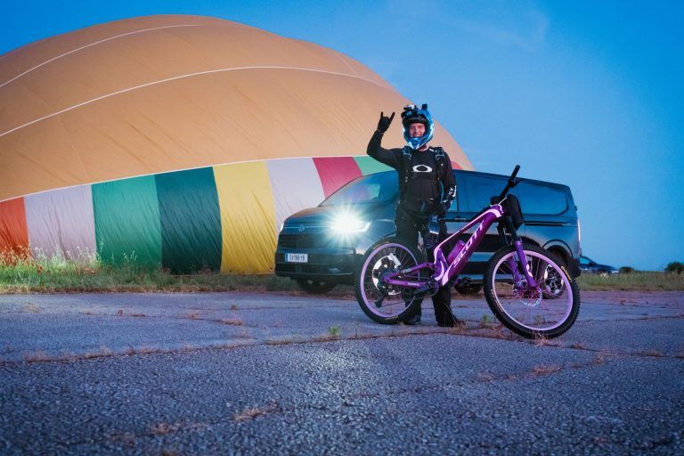 Ballon-Stunt