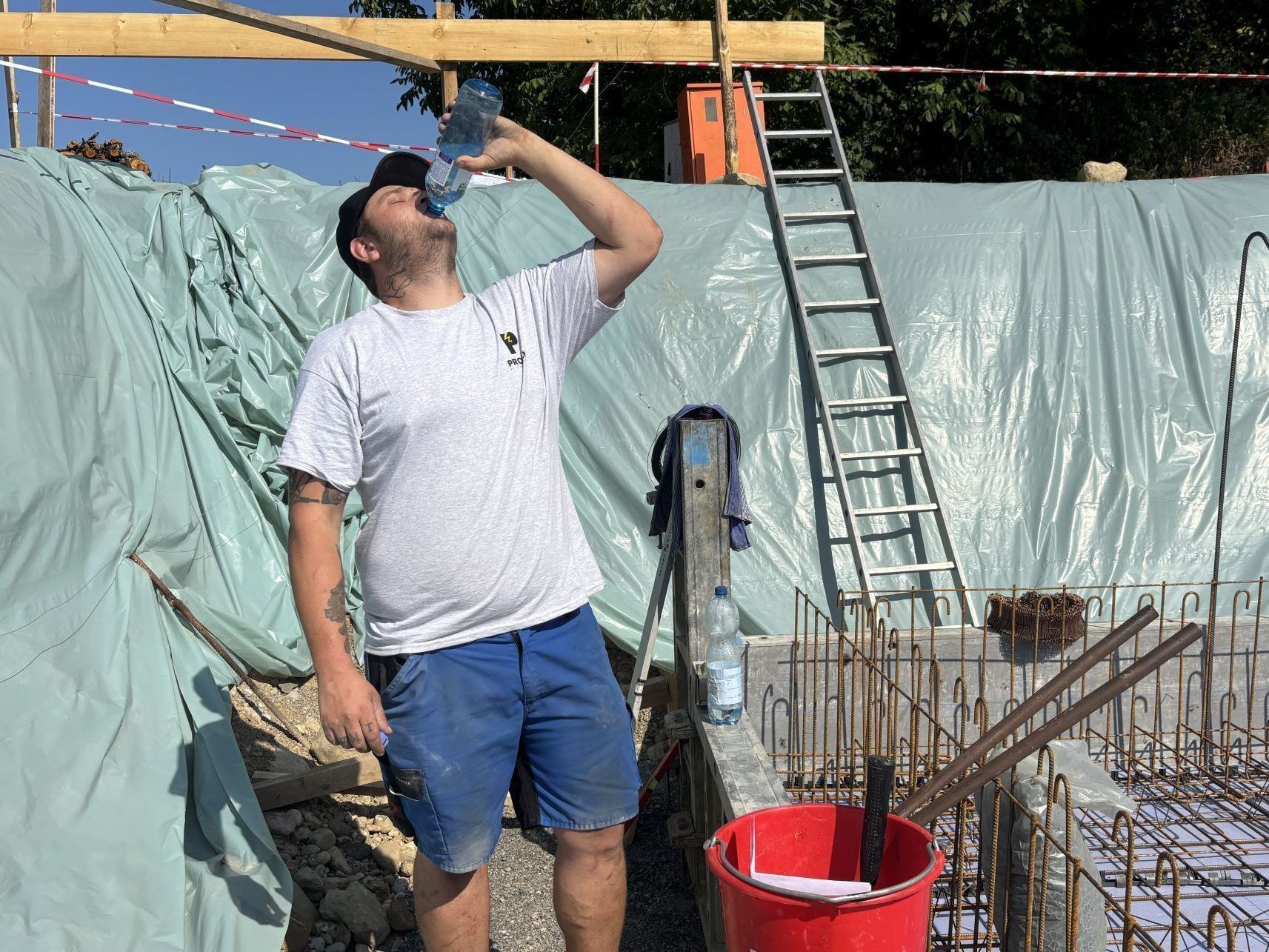 Bald 36 Grad in Vorarlberg: "Auf der Baustelle kann es gefährlich werden"