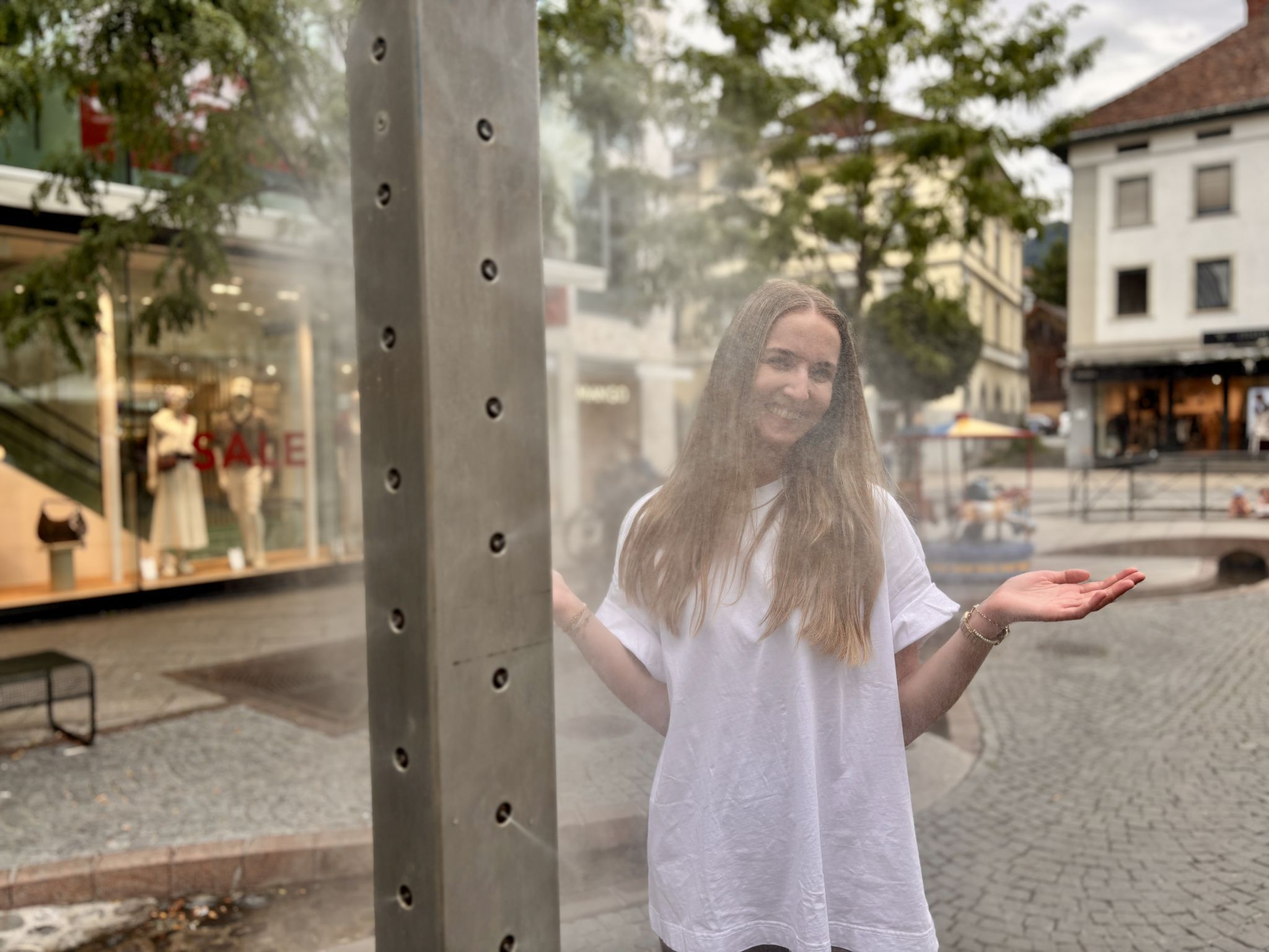 Hitze in Vorarlberg: Hier findest du Brunnen, Sprühnebel und kühle Orte