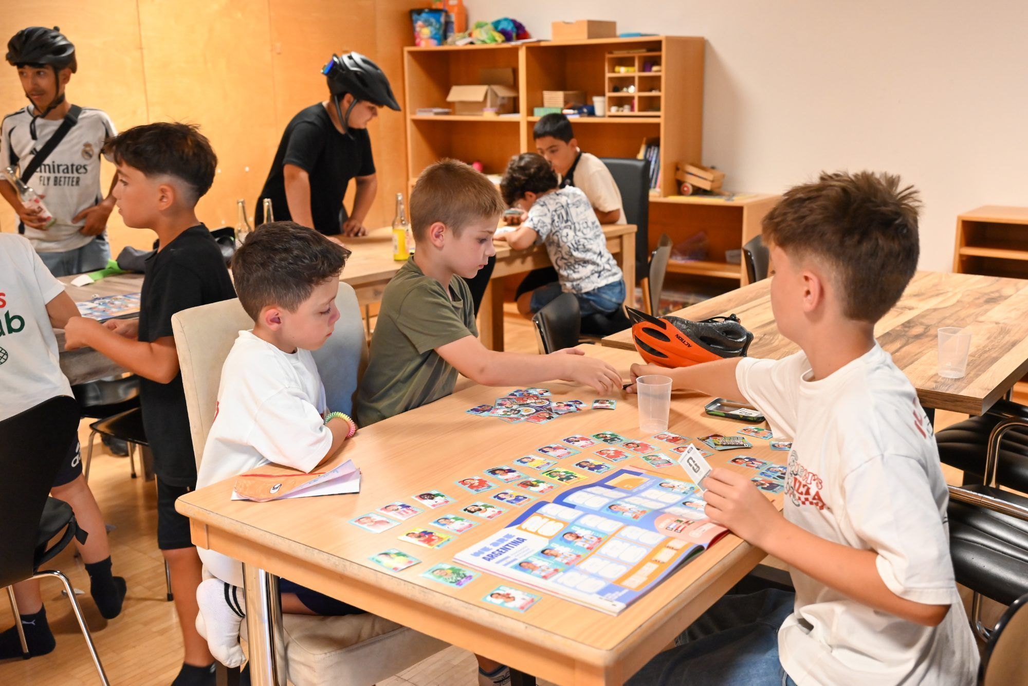 Die HG-Siedlung war Treffpunkt für fußballbegeisterte Kinder.