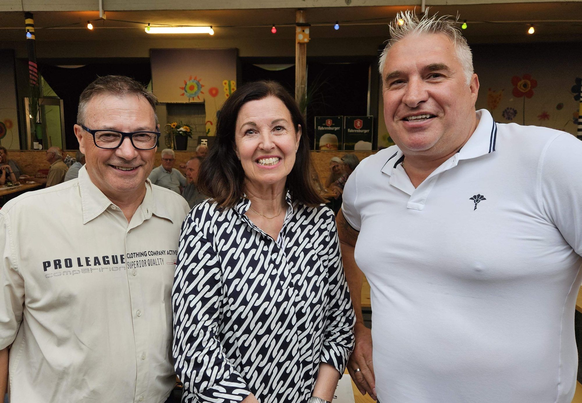 Christophorus Schmid, Gabriele Berlinger und Karl-Heinz Lau.