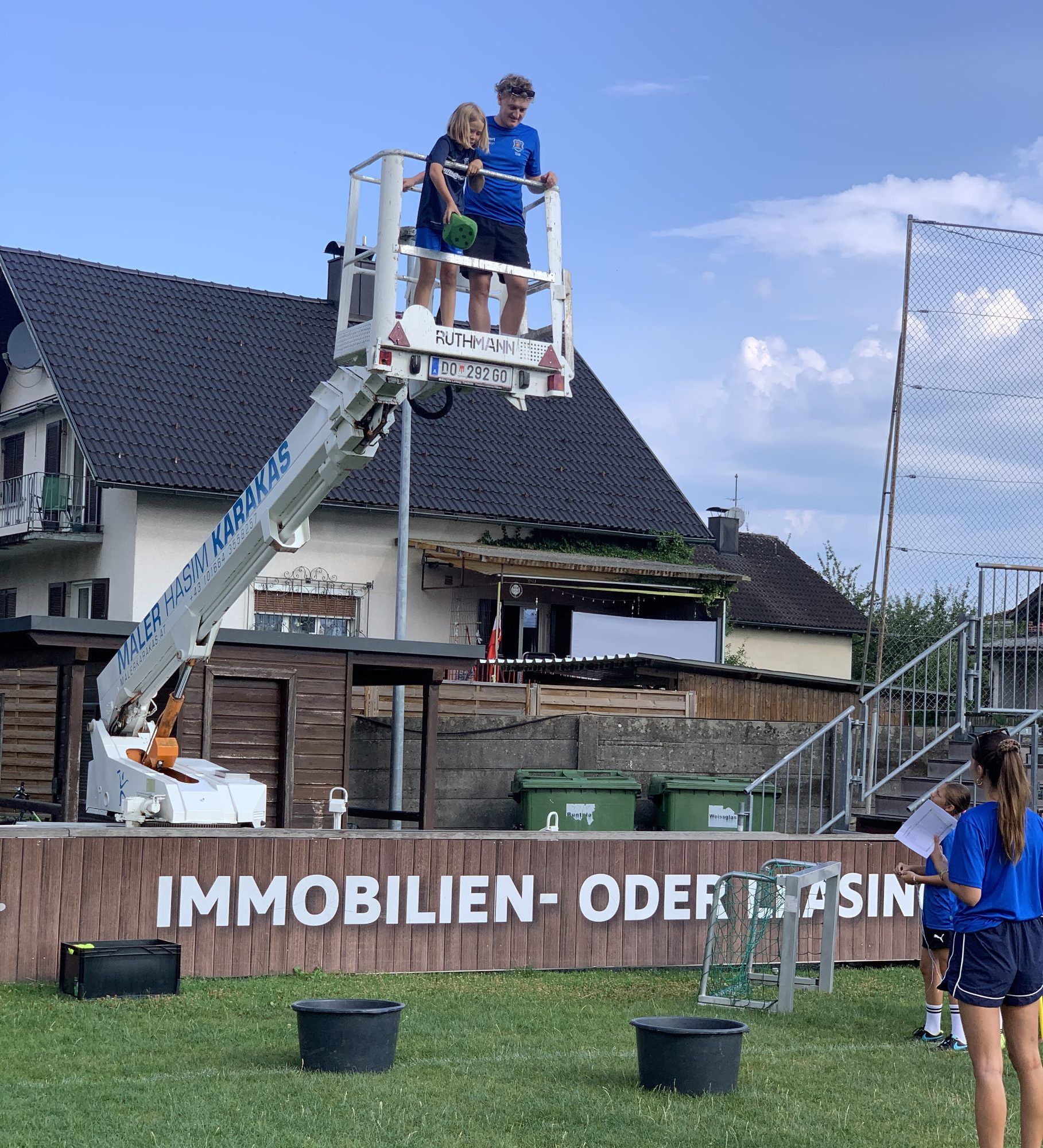 Das OK-Team hatte wieder allerhand spektakuläre Spielestationen vorbereitet.