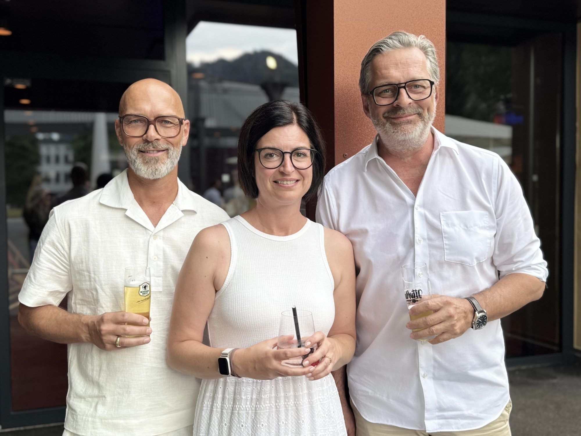 Harald Kornexl, Carmen Von der Thannen und Ferdinand Lediger.
