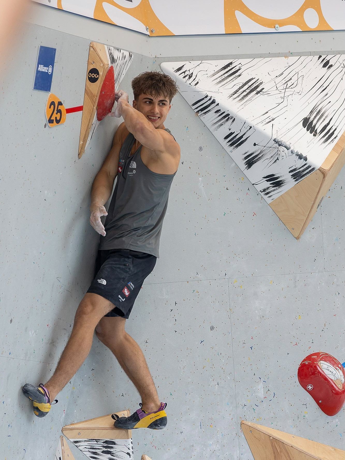 Wettklettern Adrian Kathan AV Feldkirch