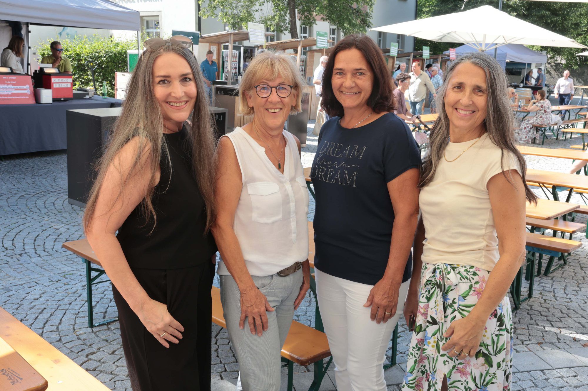 Maria Nußbaumer, Ruth und Ida Kraxner, Tanja Häfele. 