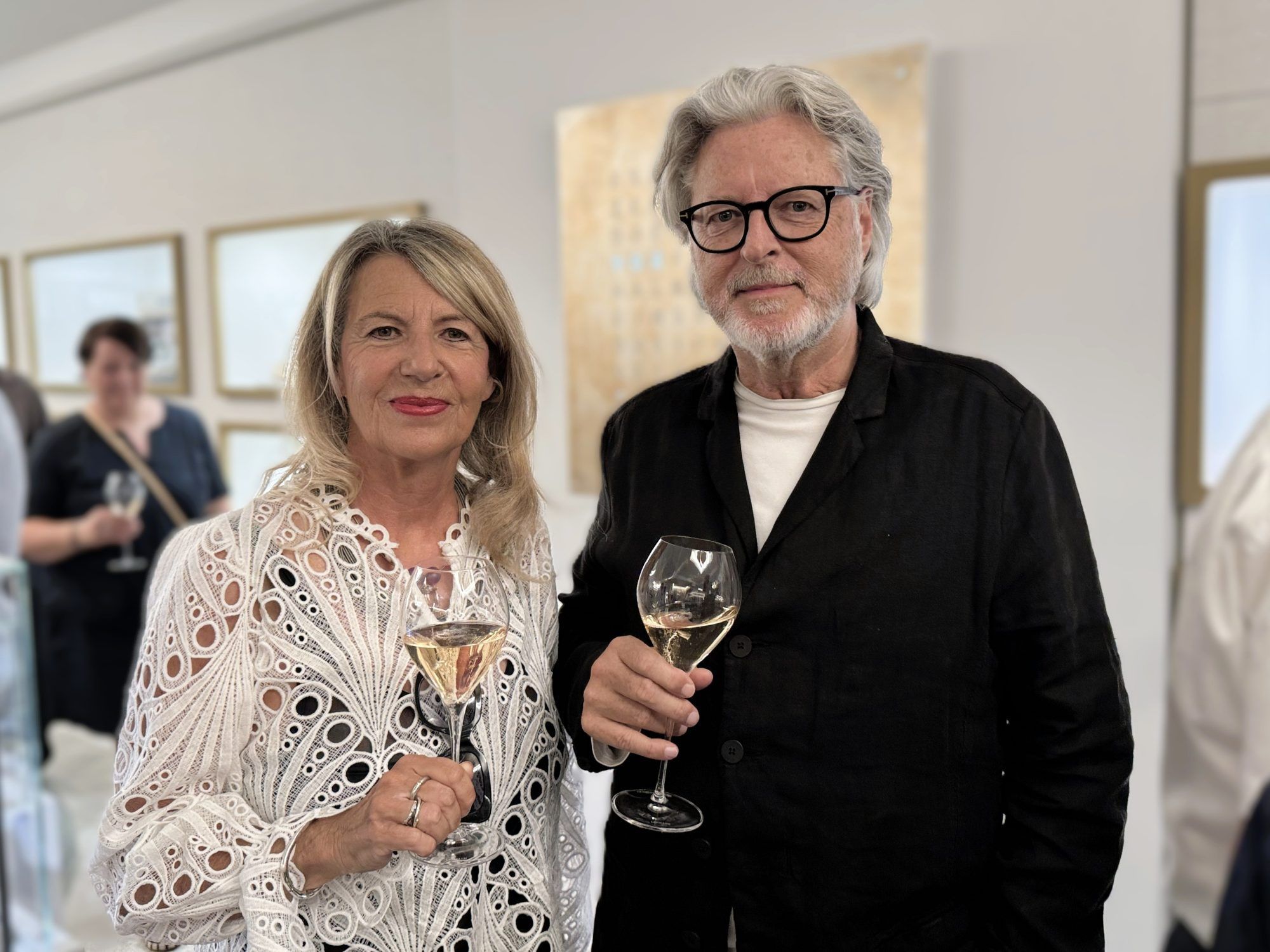 Architekt Ulf Hiessberger mit Annette.