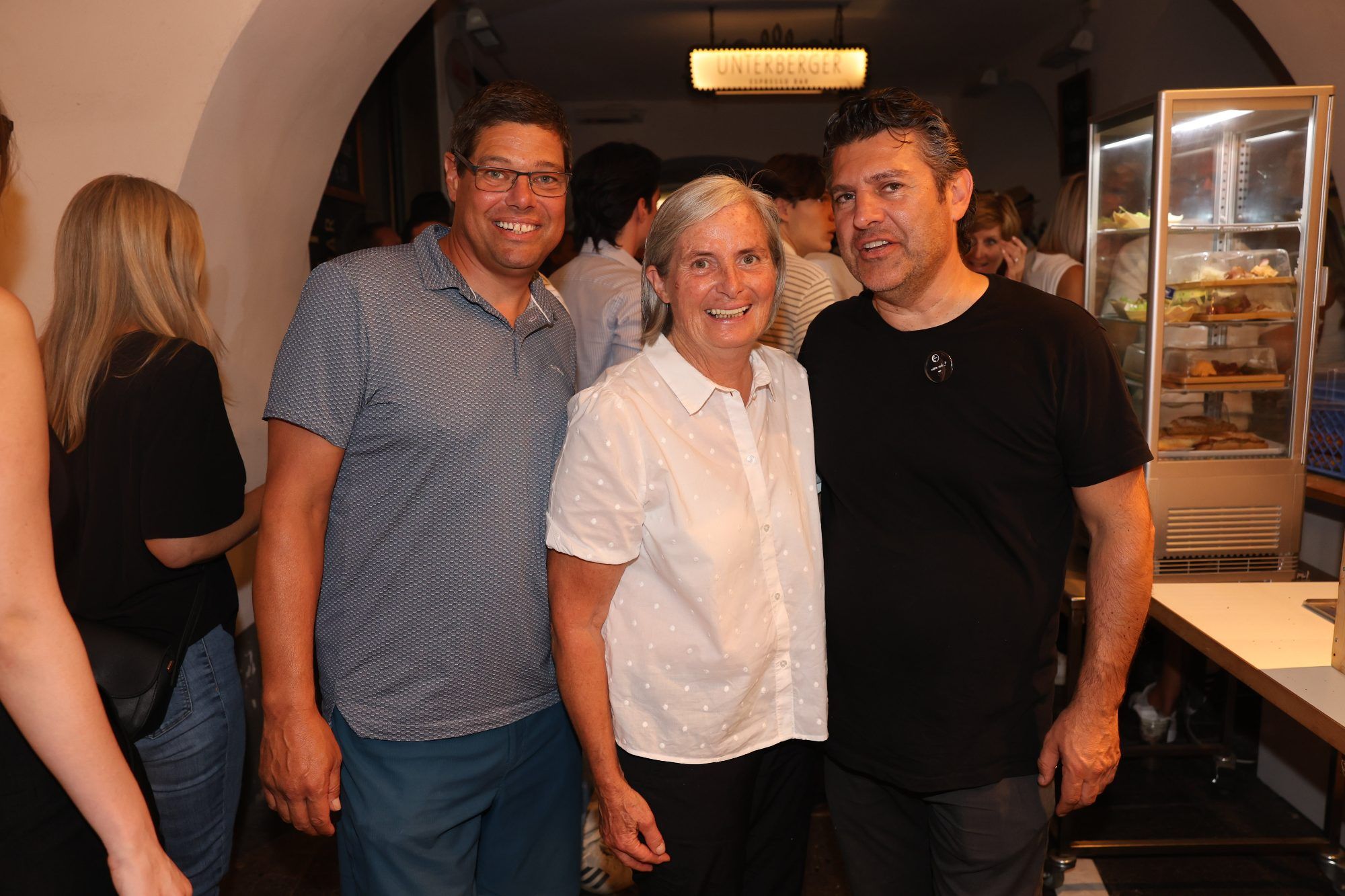 Martin Schedler, Edith Fulterer und Nicola Vulai.