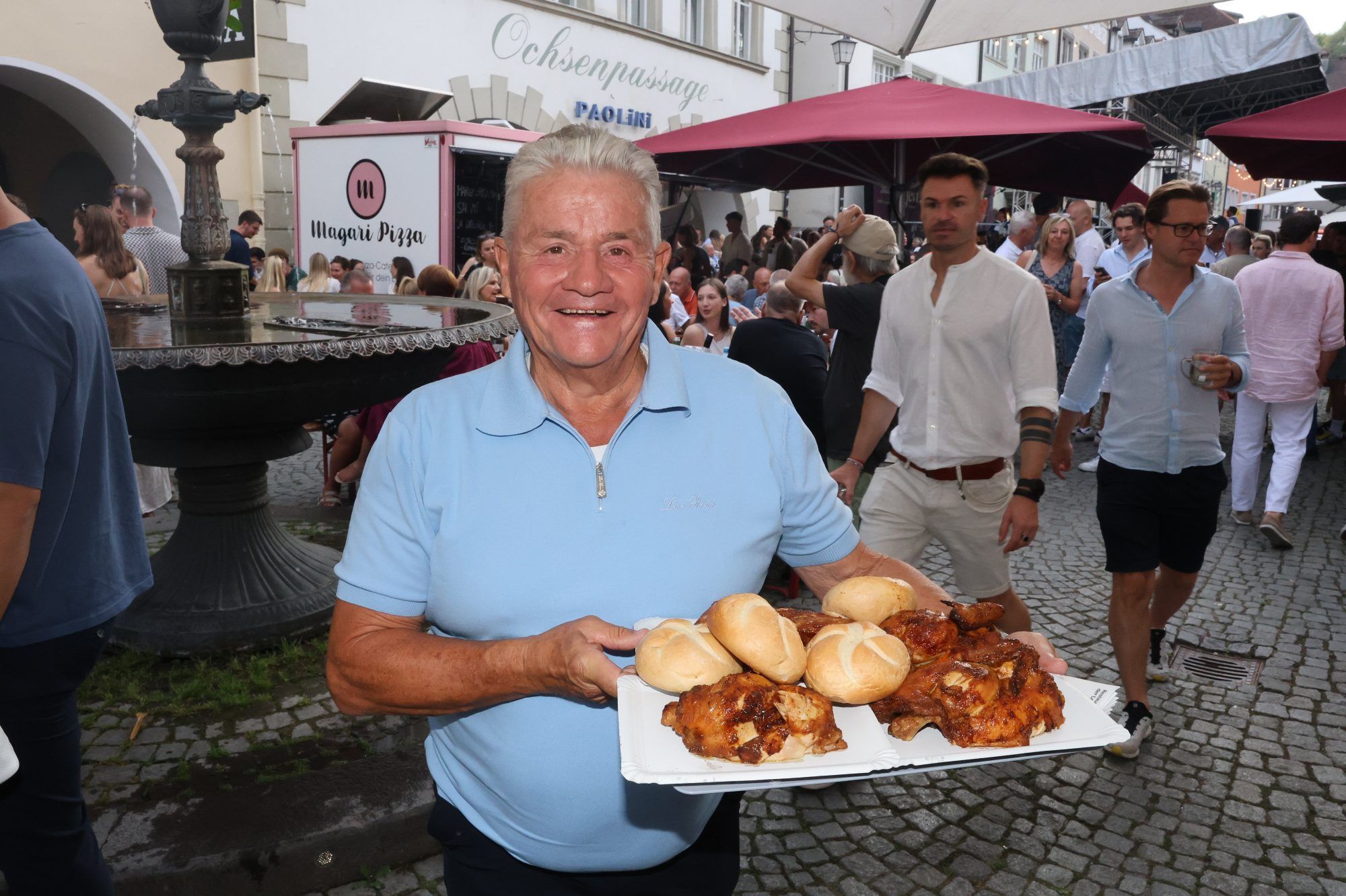 Walter Wiesinger mit Nachschub.