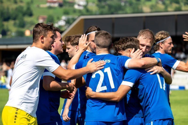Impressionen von SC Röthis und FC Lauterach. VN-SERRA/VN-STIPLOVSEK