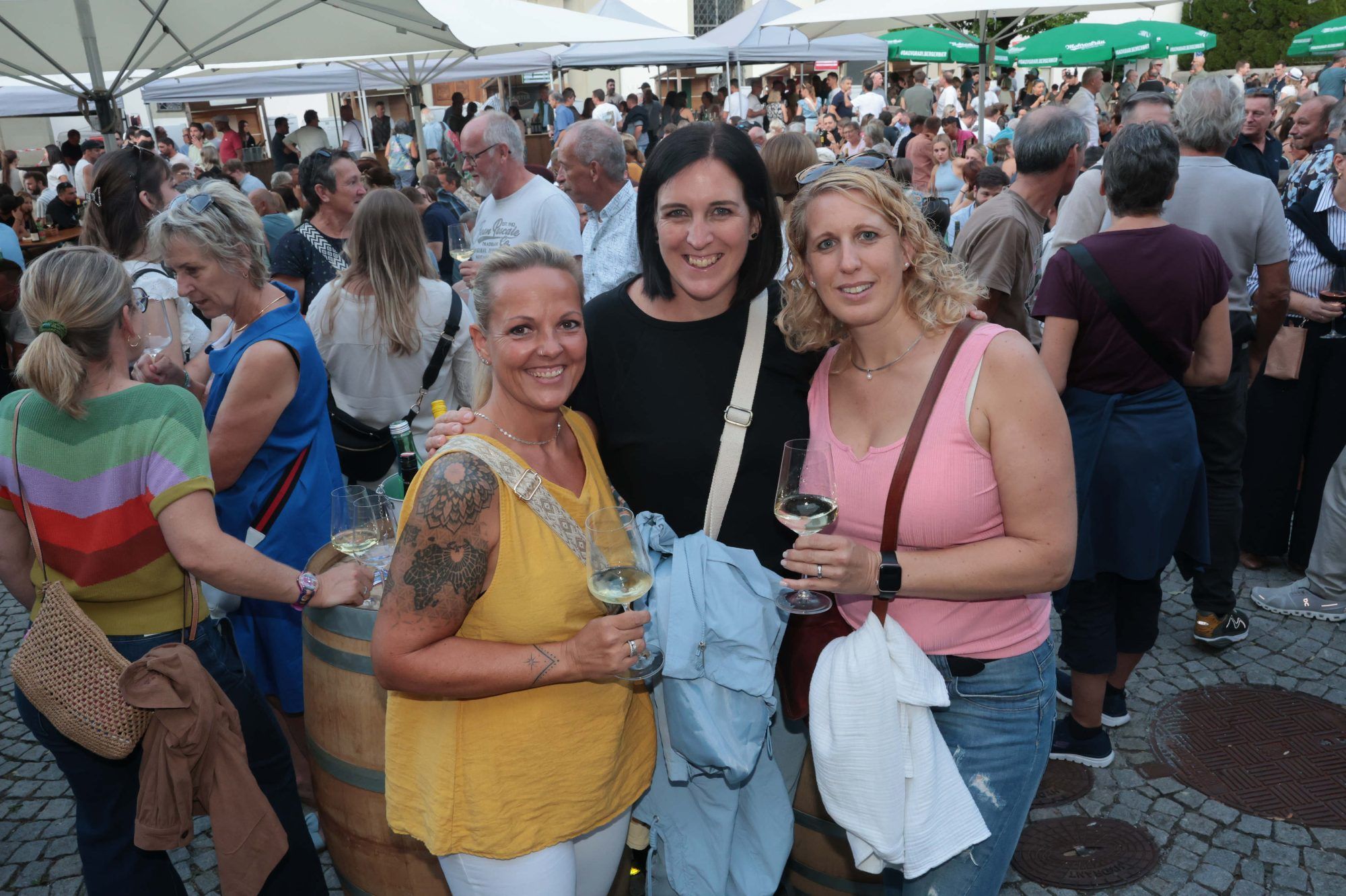 Julia, Martina und Verena.
