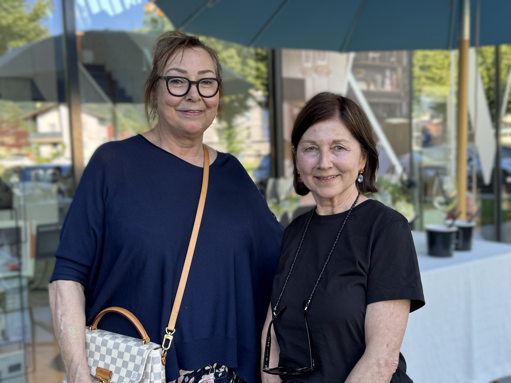 Roswitha Eienbach und Irene Löpfe.