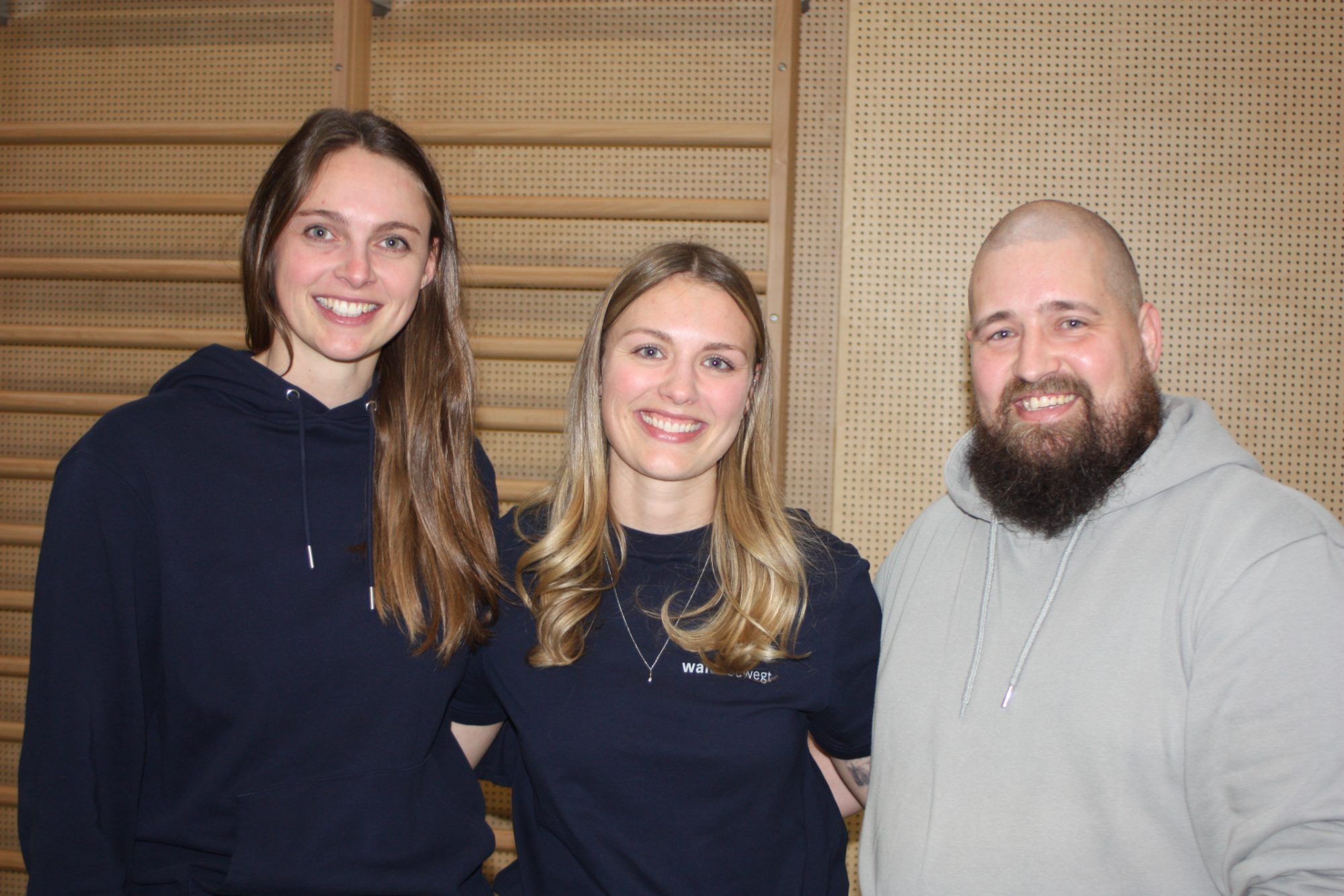 Barbara Bergmüller (l.), Stefanie Kilga, Daniel Hummer sind sehr zufrieden. 