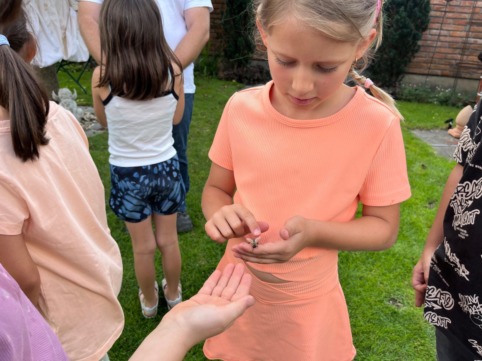 Die Kinder bewiesen Mut beim