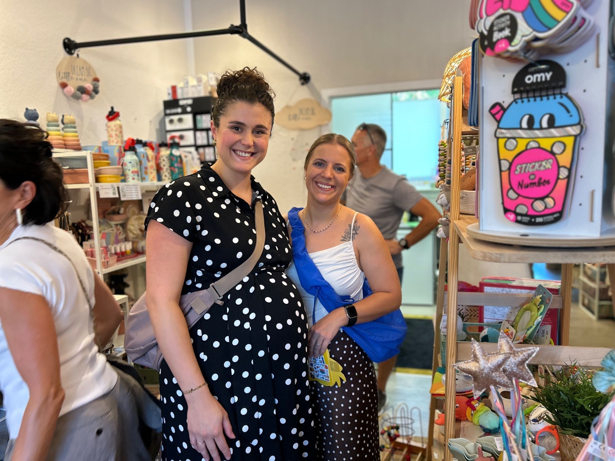Bei Laura Luger und Lara Maurer ging es um Babysachen.