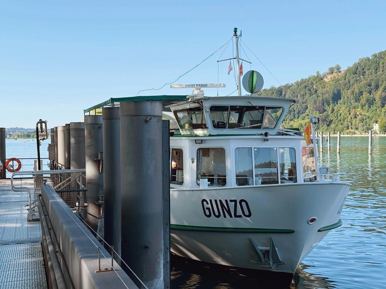An Bord des Schiffs Gunzo wurde der Bodensee zum Treffpunkt für Jugendbeteiligung und internationalen Austausch. Foto: Kaya Kantner