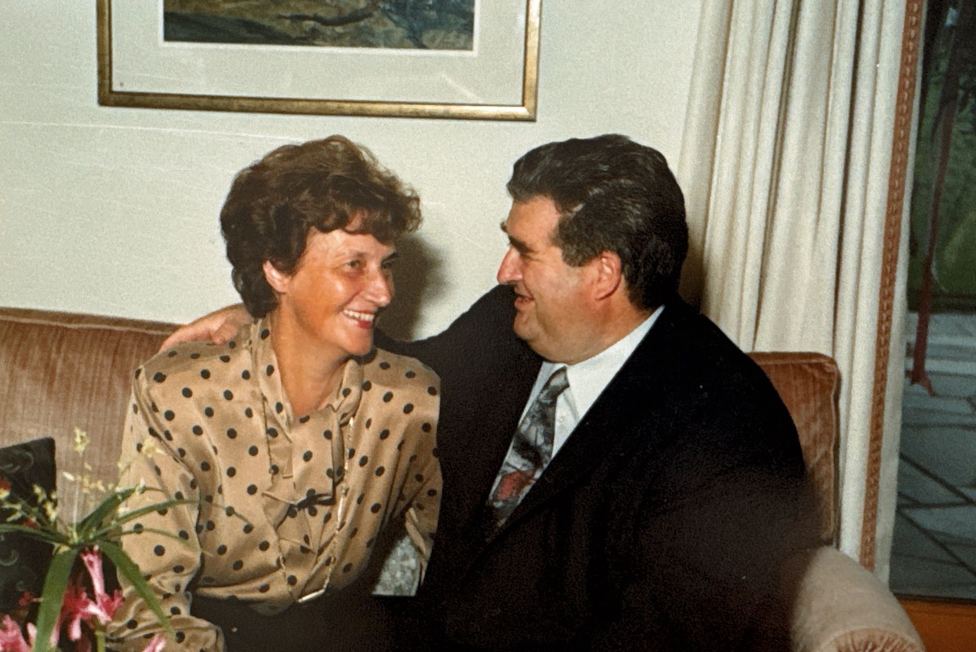 Josef und Gertrud Bertsch 1989: Aus einer Studentenliebe wurde eine gemeinsame Lebensgeschichte.