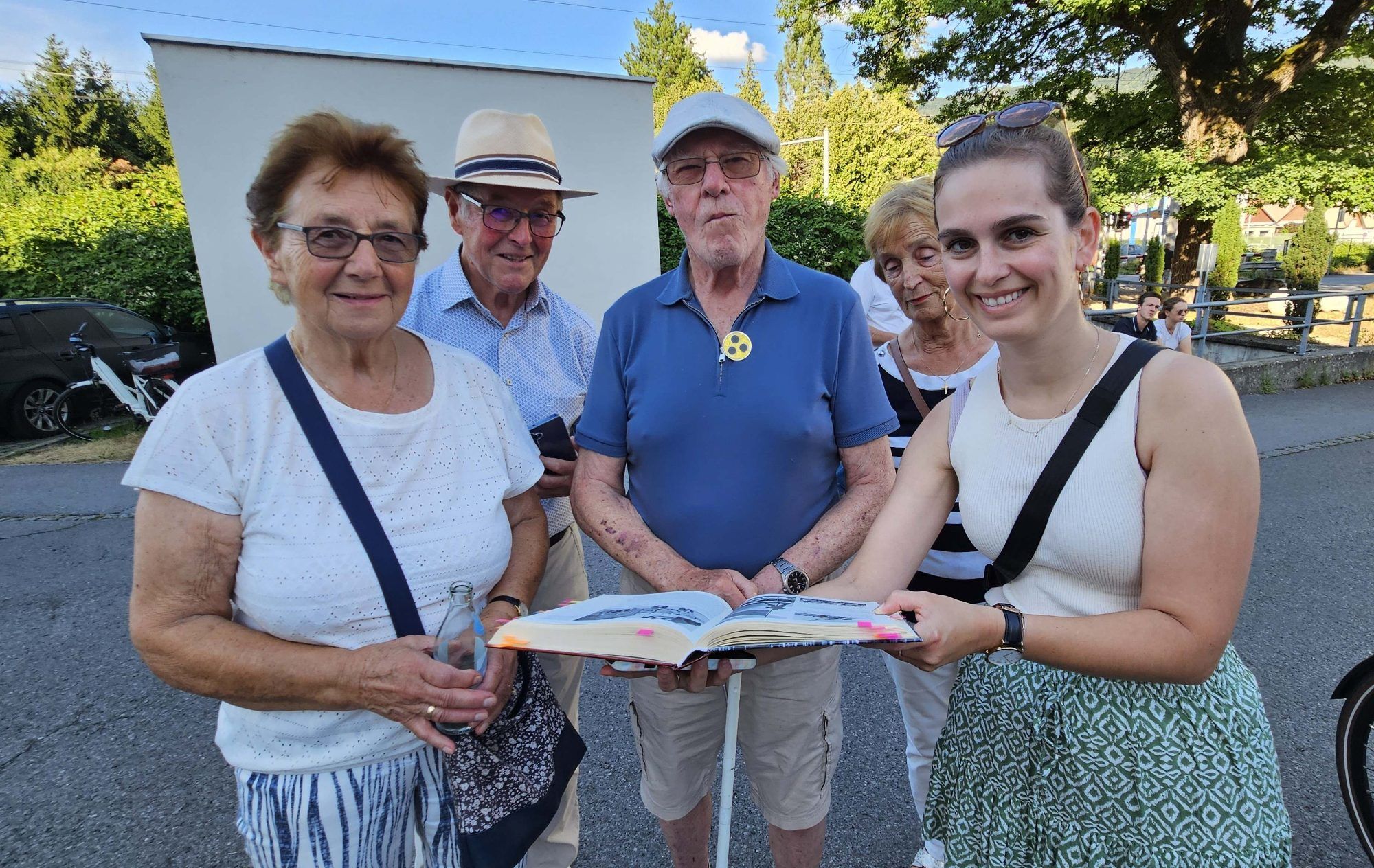 Groß war das Interesse der Lochauer Bevölkerung für dieses besondere Kapitel der lokalen Zeitgeschichte.