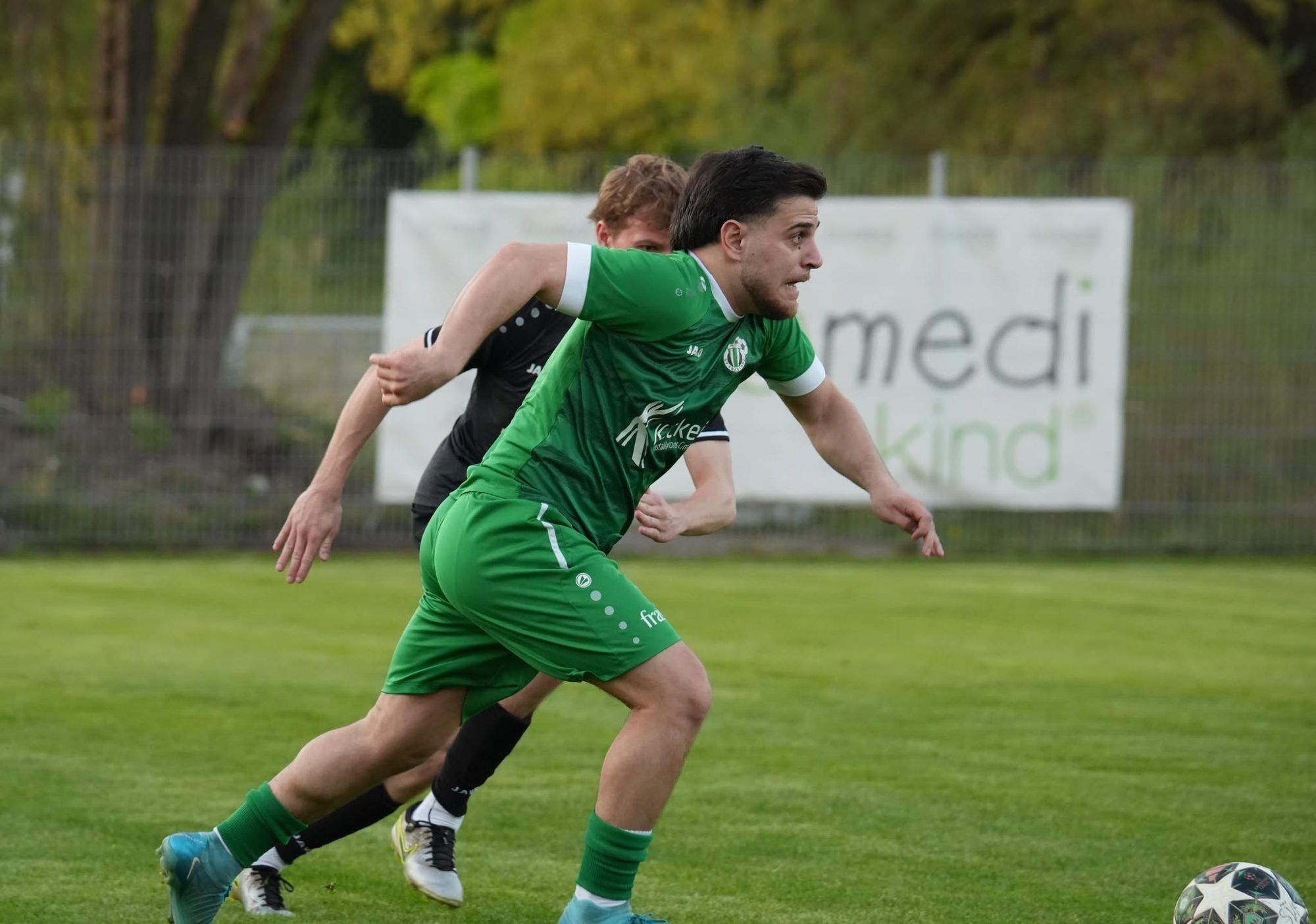 Frastanz Kicker Muhammed Piken will glänzen. FRANZ KOPF