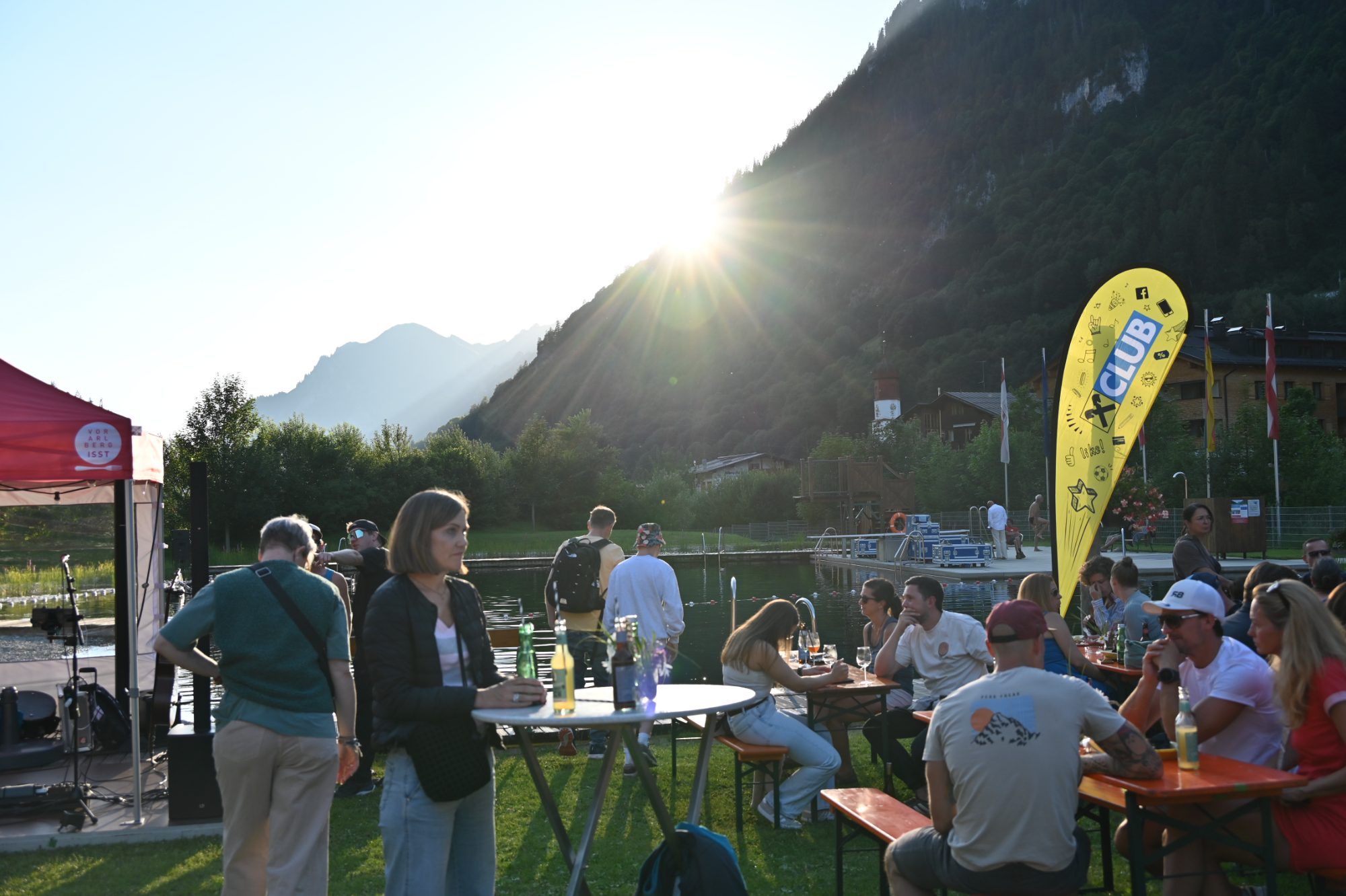 Das Klostertal feierte das Element Wasser