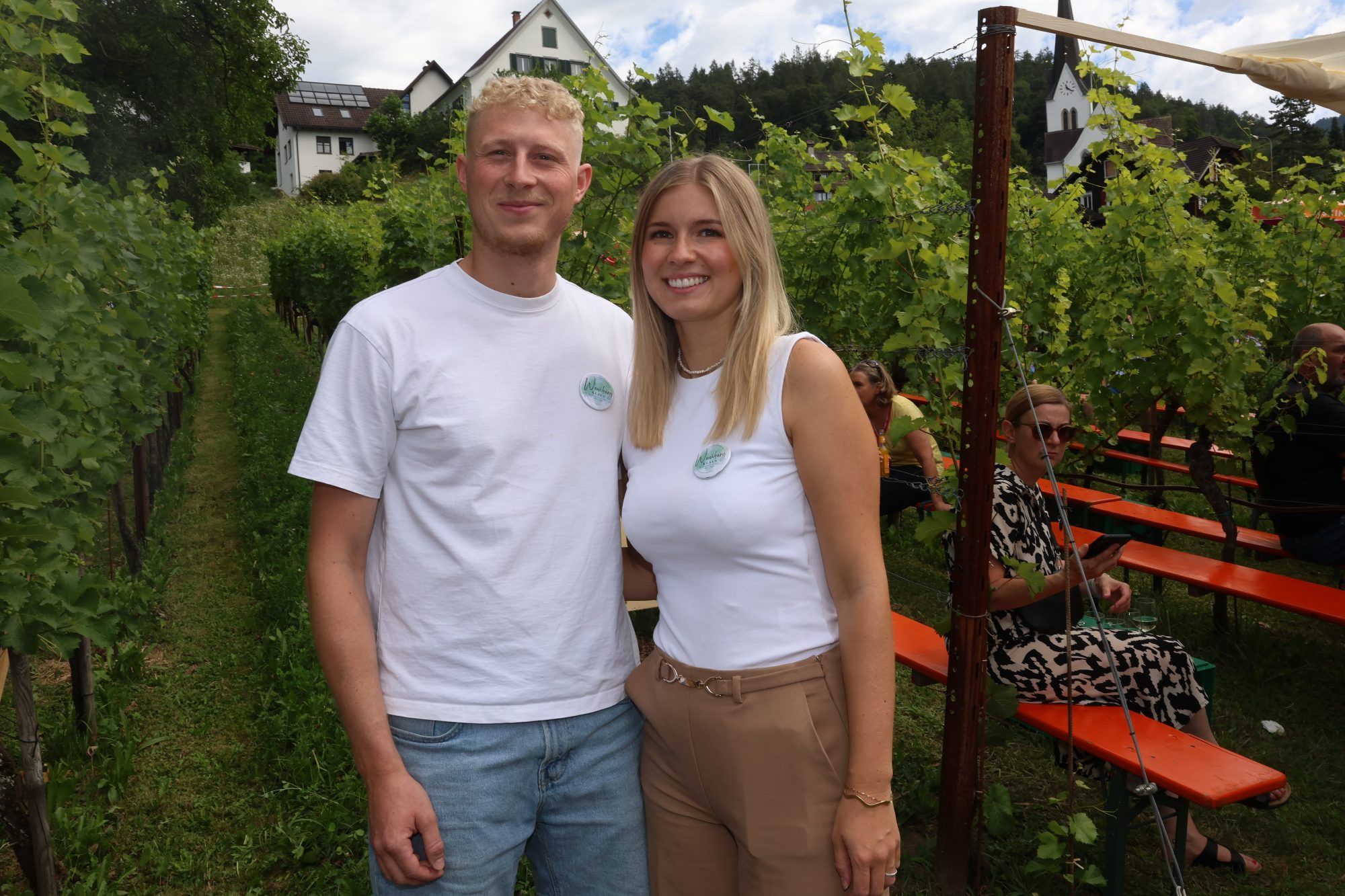 Jan und Schwester Anika Bischoff.
