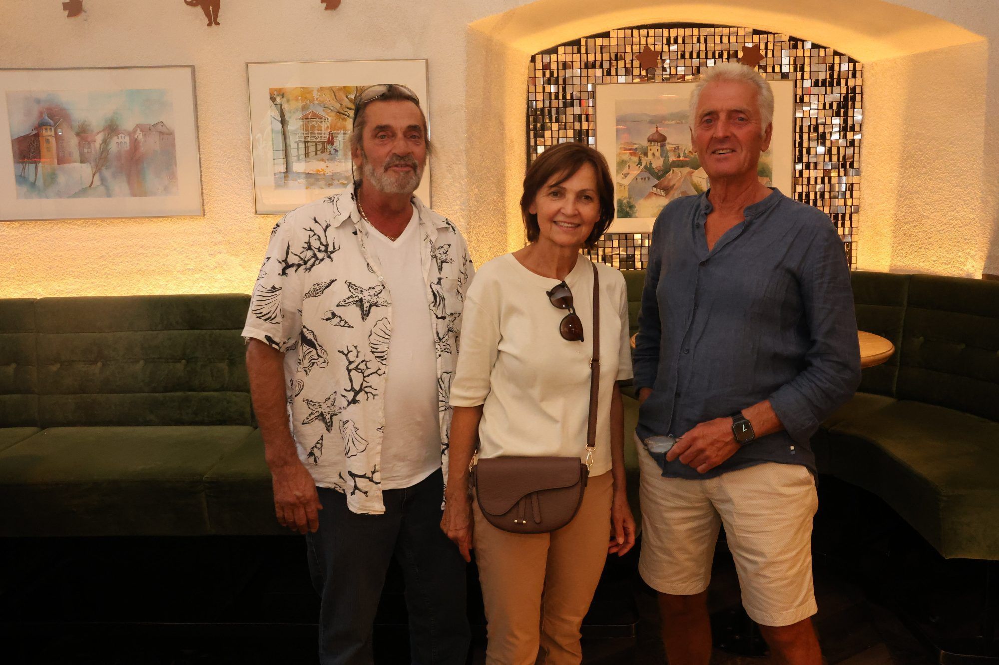 Roland, Andrea und Werner Müller.
