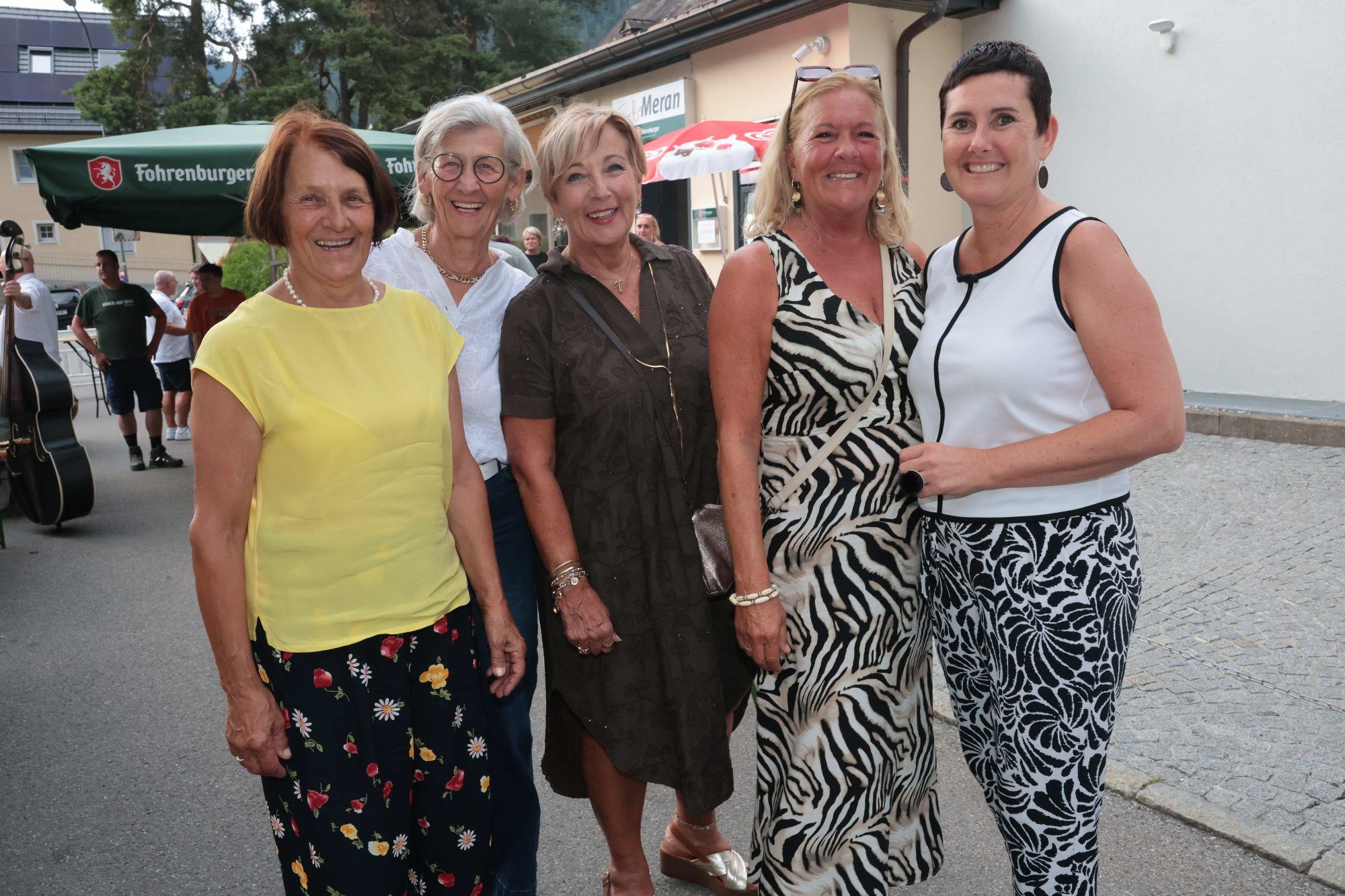 Helga Heinzle, Ingrid Seidl, Marlene Amann, Carolina Krainer und Sandra Tschann.