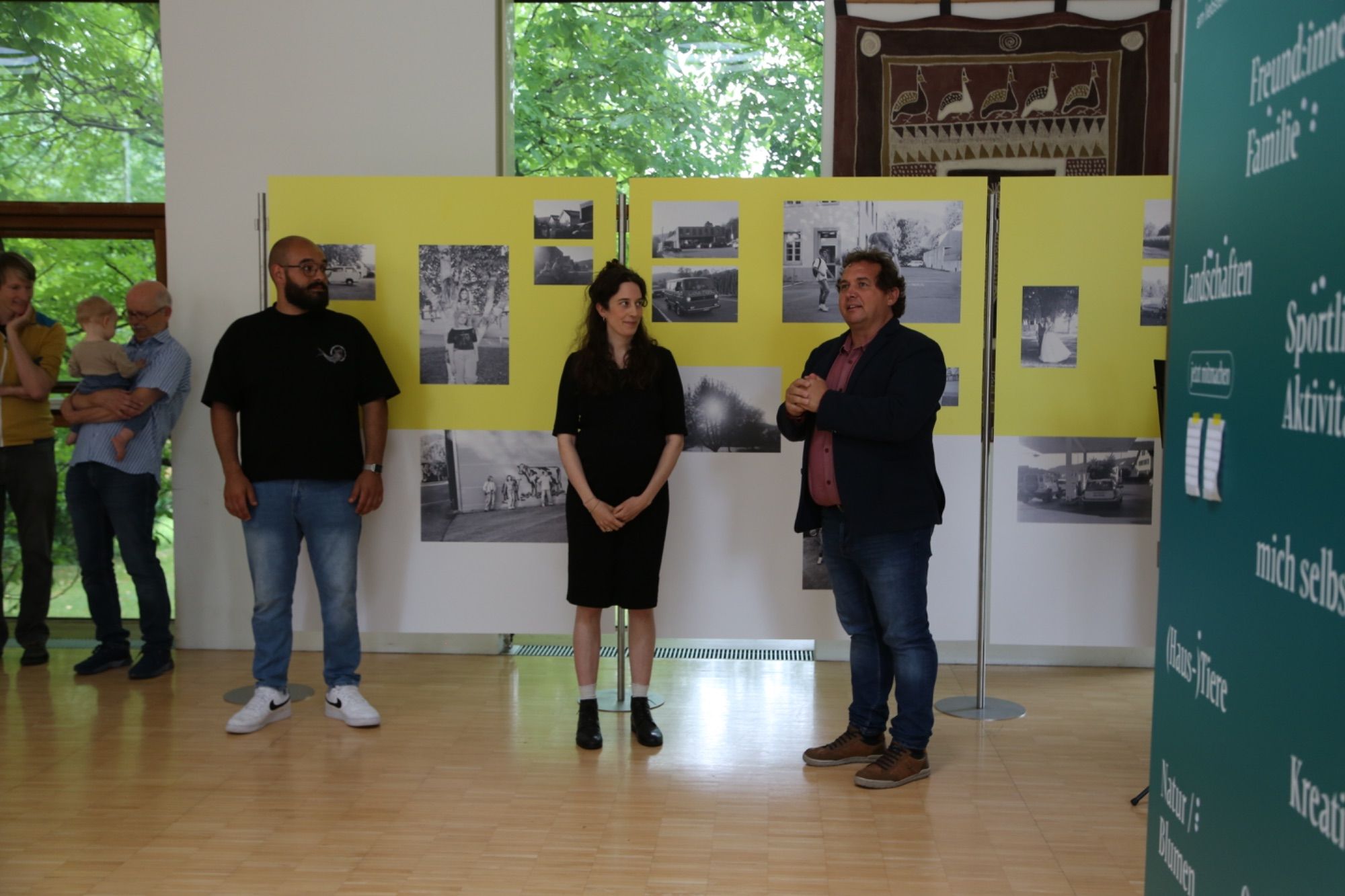 Die Eröffnungsworte sprachen Metecan Kilincarslan, Nadine Dobler und Andreas Dobler.