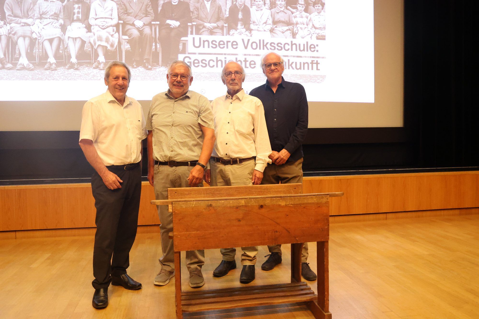Georg Schwab, Thomas Kirisits, Helmut fend und Woflgang Berchtold.