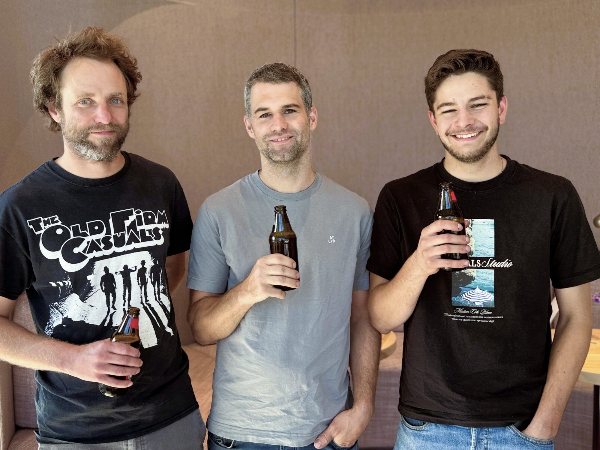 Lukas Eberle, Martin Nußbaumer und Jonas Maurer (Eberle Metall).
