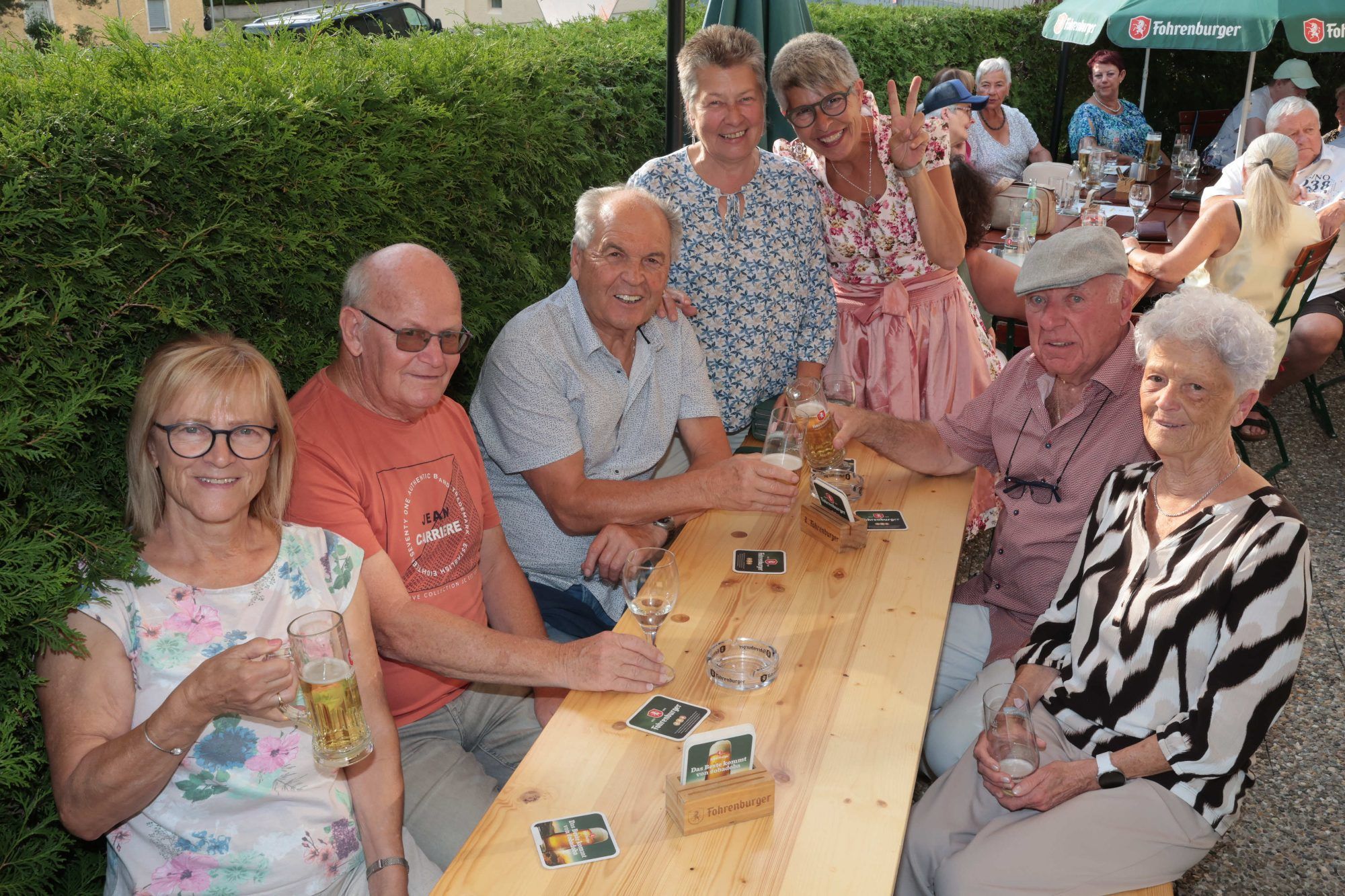 Jutta, Kurt, Hubert, Ingrid, Ursula, Rene und Irmgard.