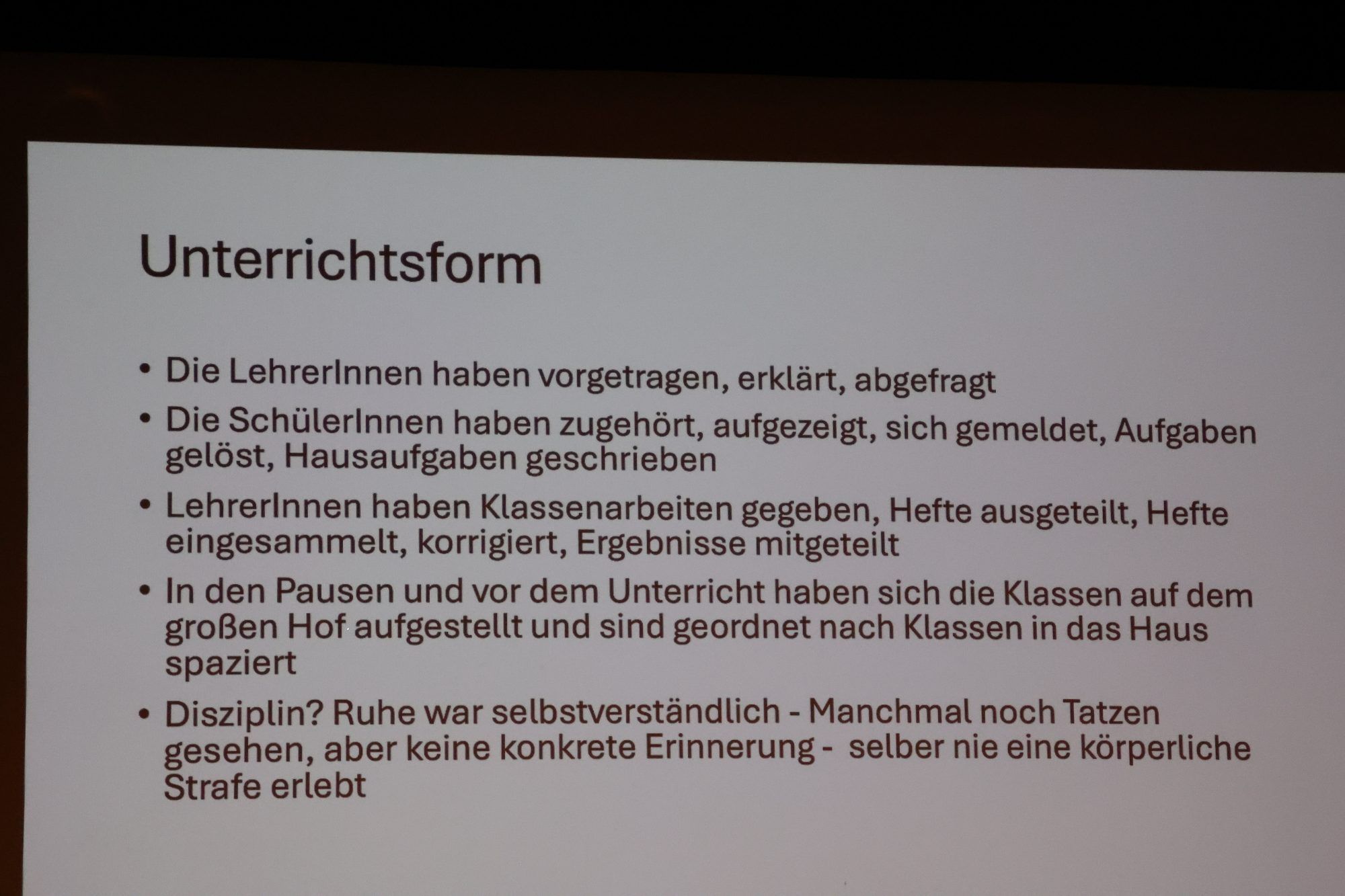 250 Jahre eindrucksvolle Schulgeschichte