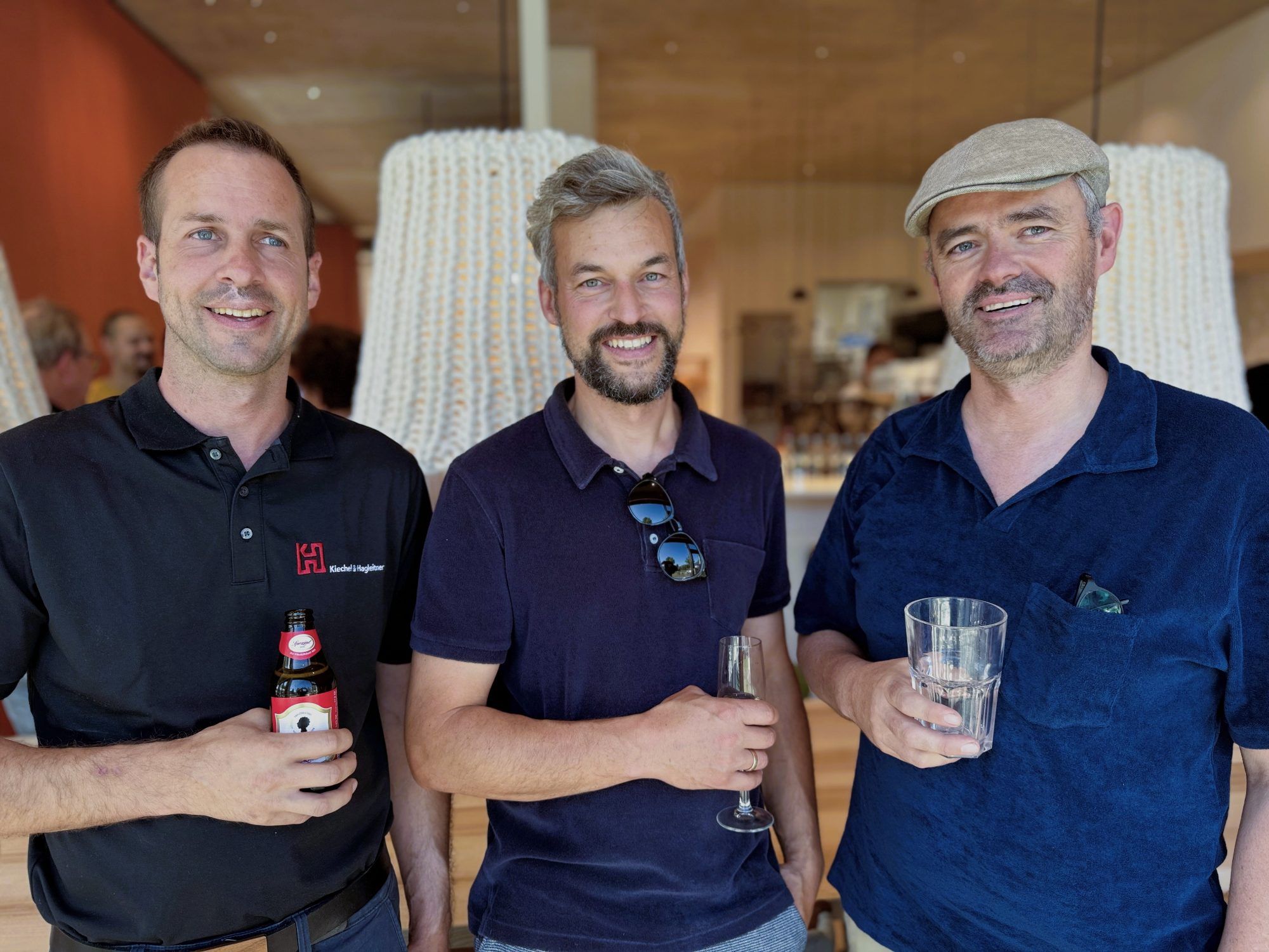 Klaus Hagleitner, Urs Schwarz und Martin Bereuter.