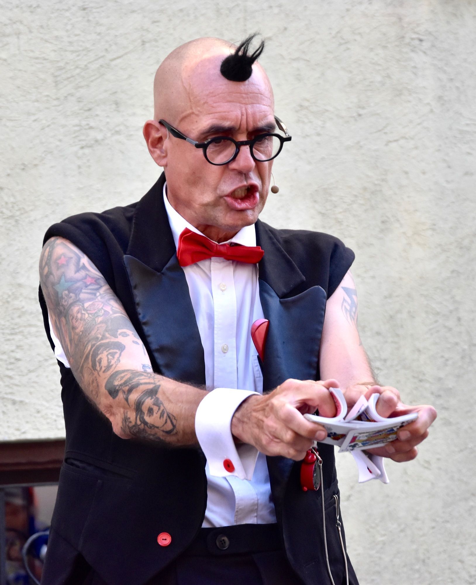 Zaubershow mit „Albi der Zauberfuzzi“. Foto: Gerhard Scopoli