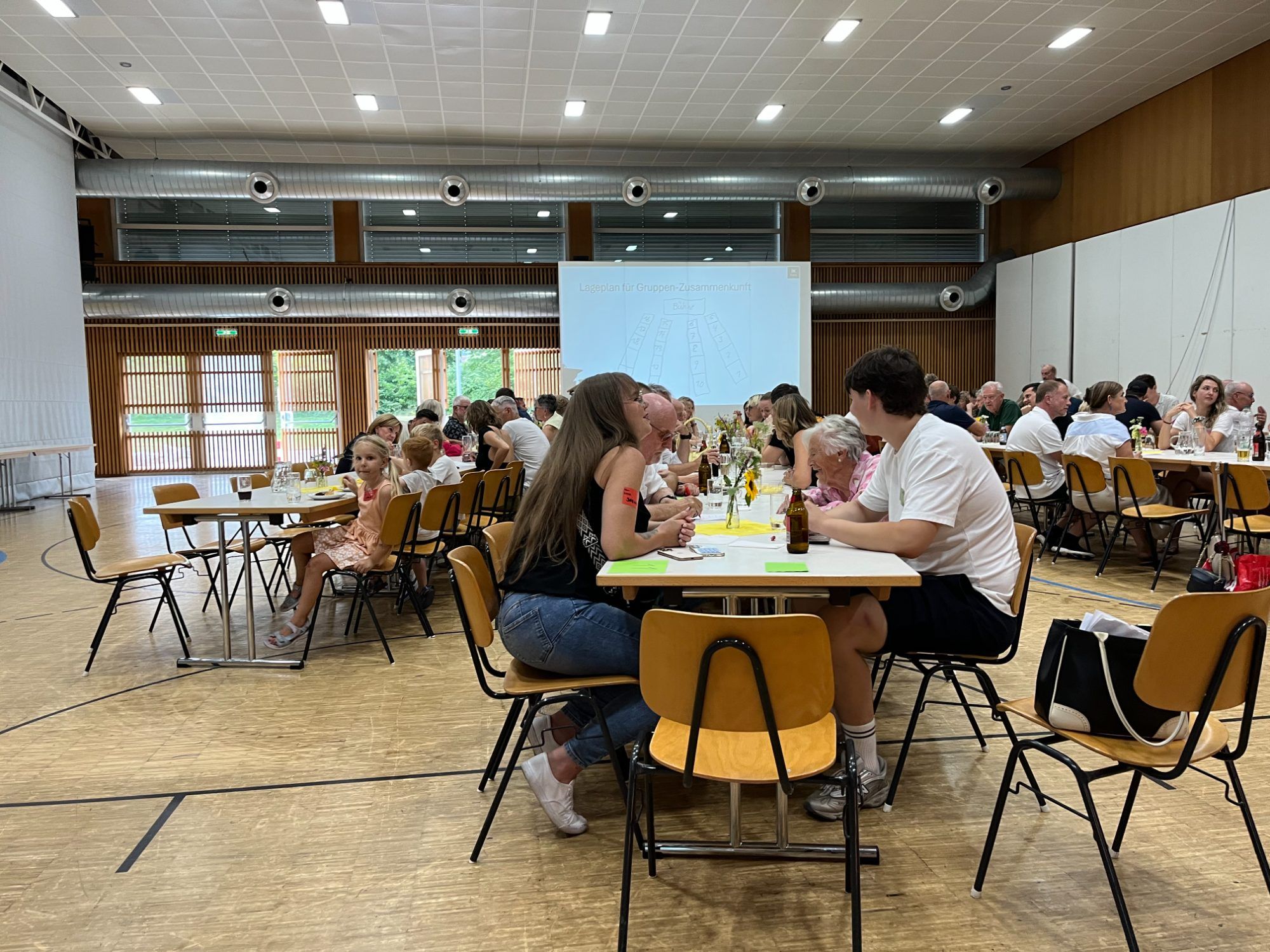 Beim Quiz bewies die Familie ihre Stammbaumkenntnisse.